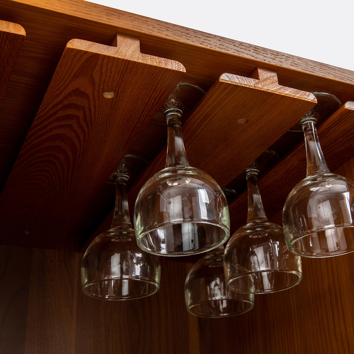 Mobile bar vintage, Lodge tinto noce, LA REDOUTE INTERIEURS