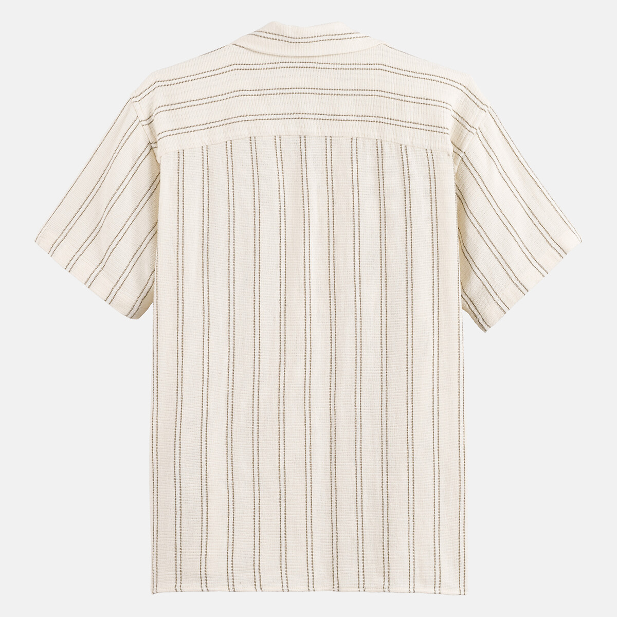 Camicia a righe crema, JACK & JONES
