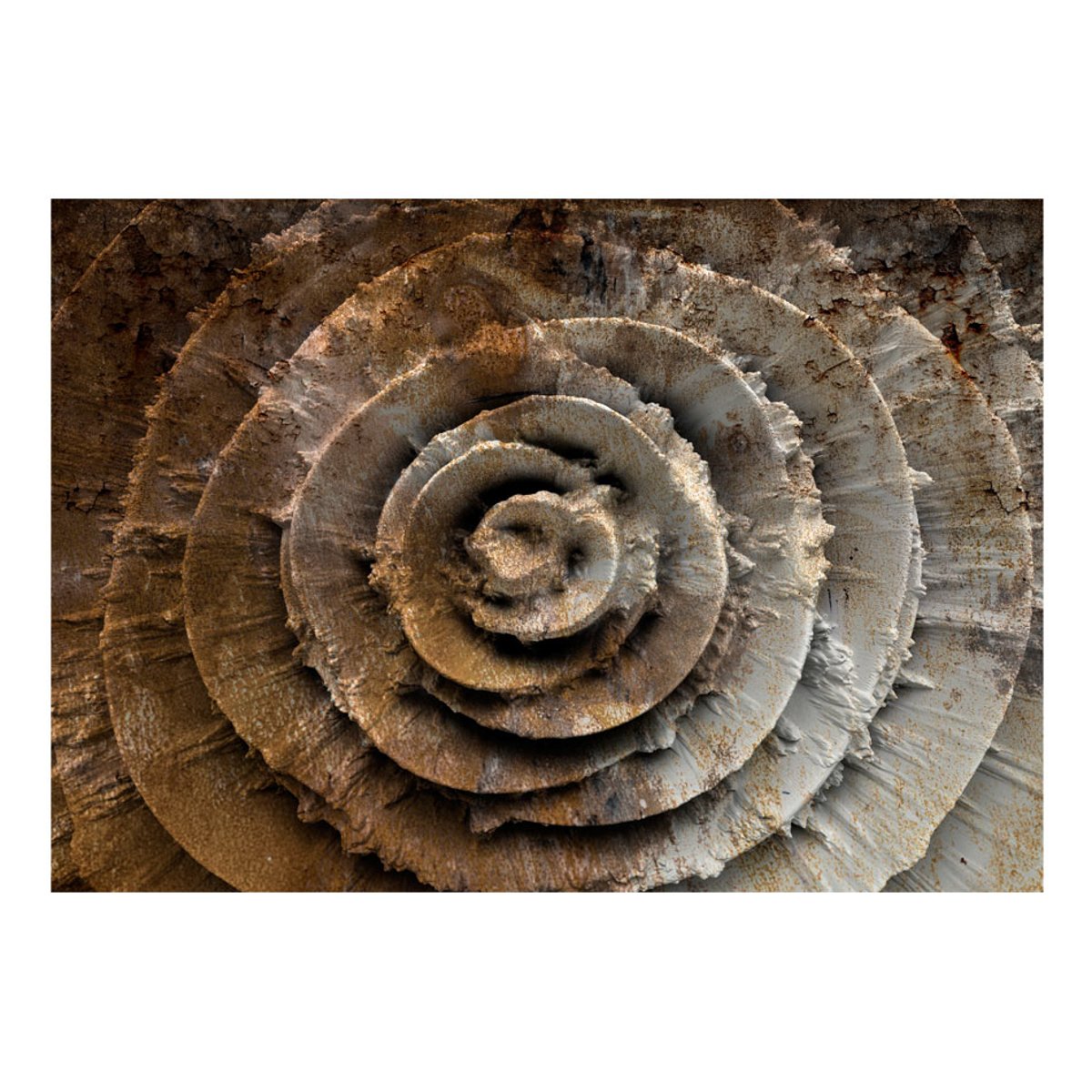Papier peint intissé panoramique Abstractions Desert rose multicouleur, EDEN