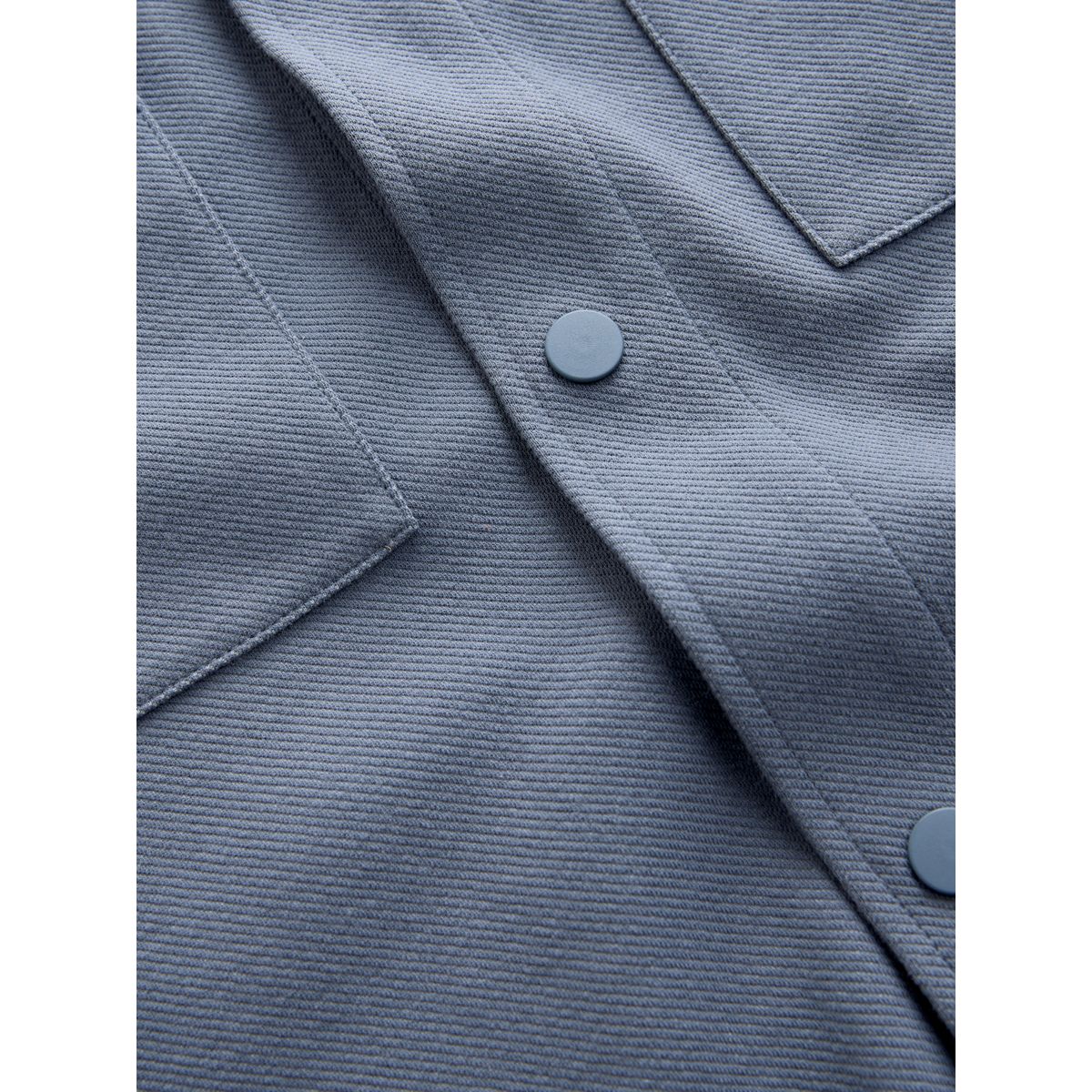 Veste-chemise en sergé de jersey, lot 2 gris/bleu, NEXT