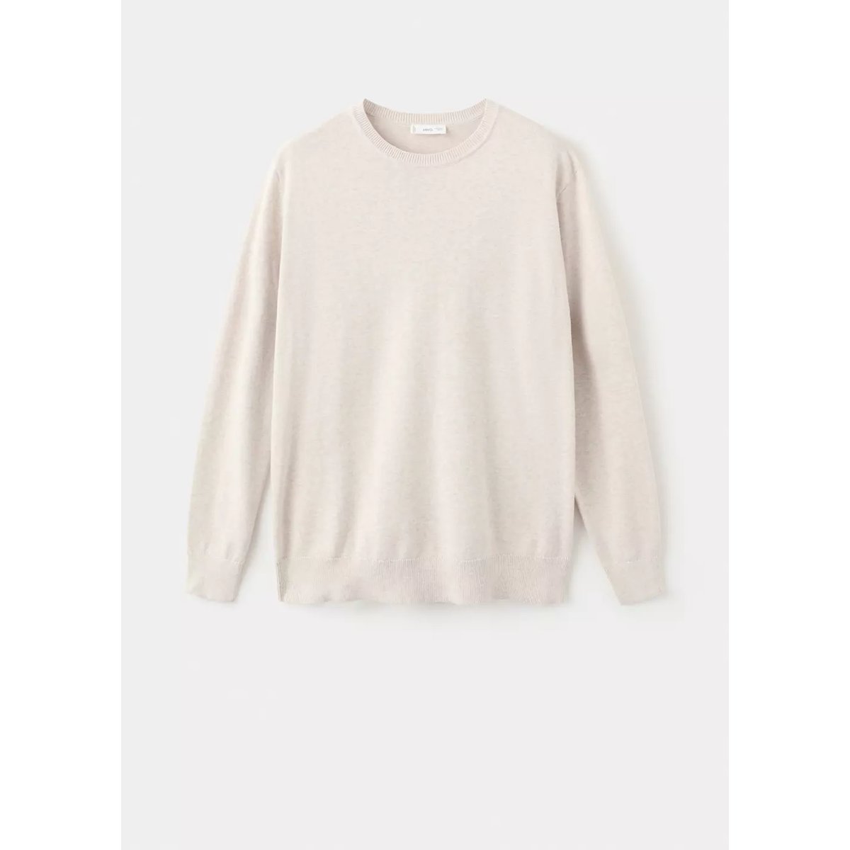 Pull-over maille coton sable, MANGO TEEN