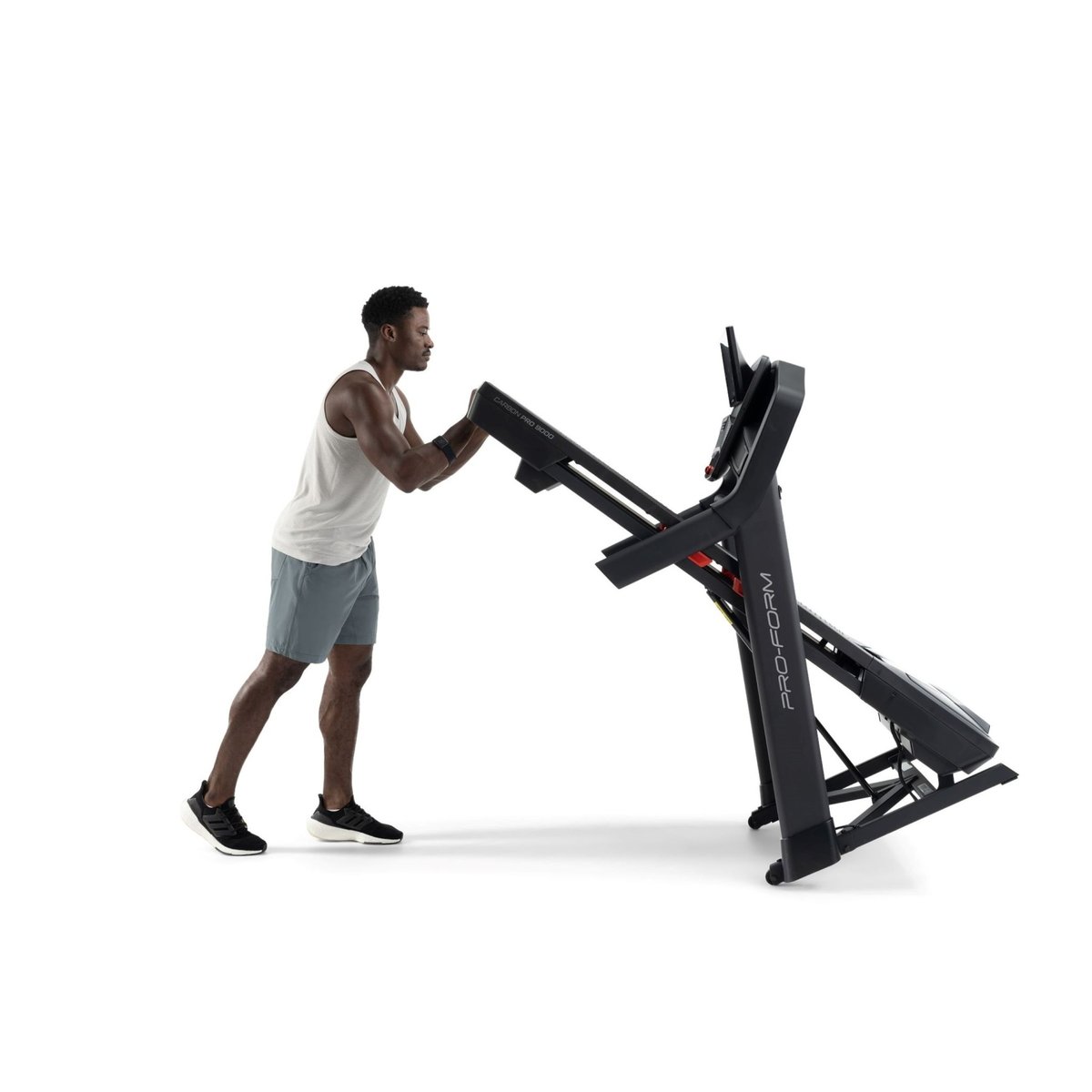 Tapis de course Carbon Pro 9000 / Inclinaison +12% / Écran tactile 16" noir, PROFORM FITNESS