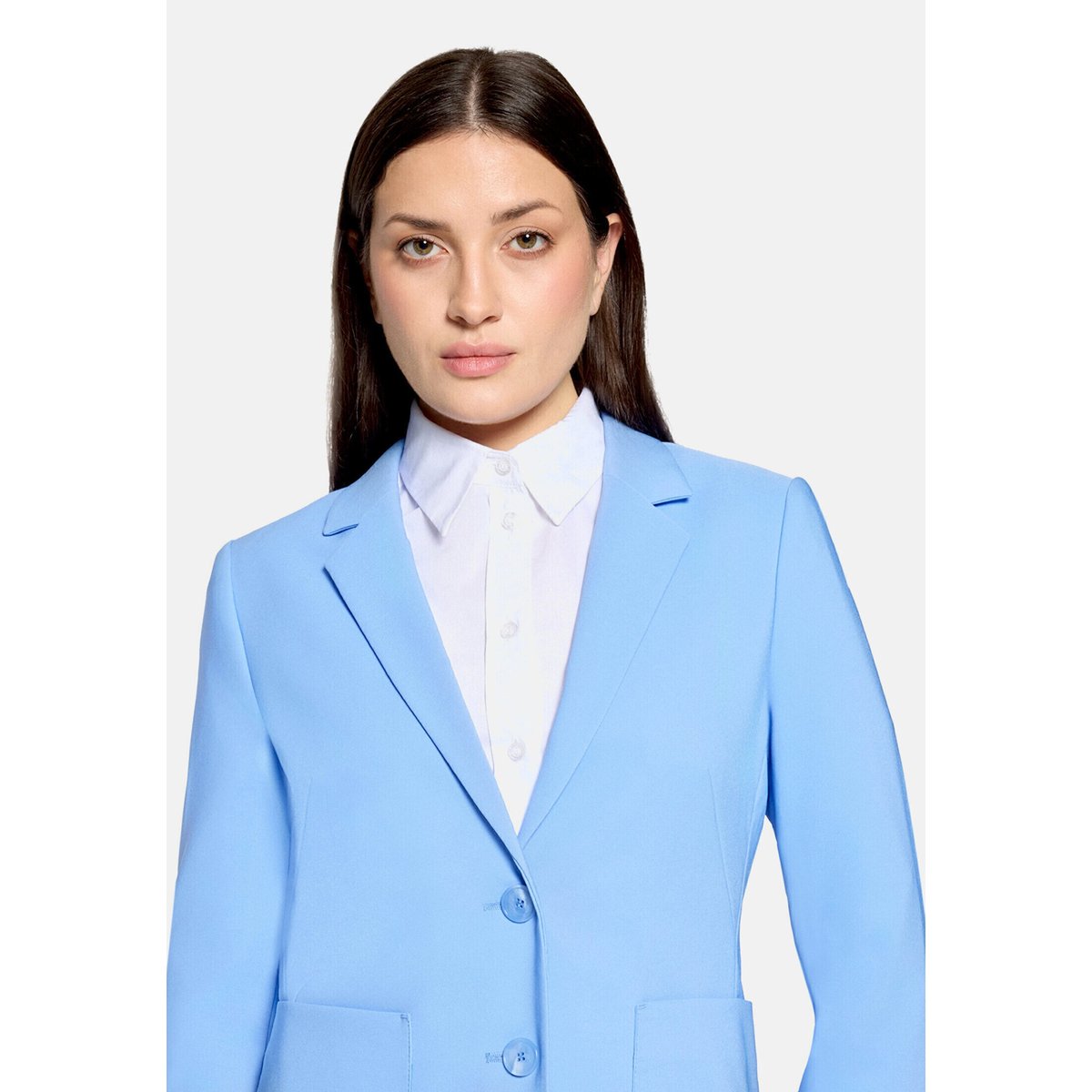 Veste blazer à manches longues azurine, BETTY BARCLAY