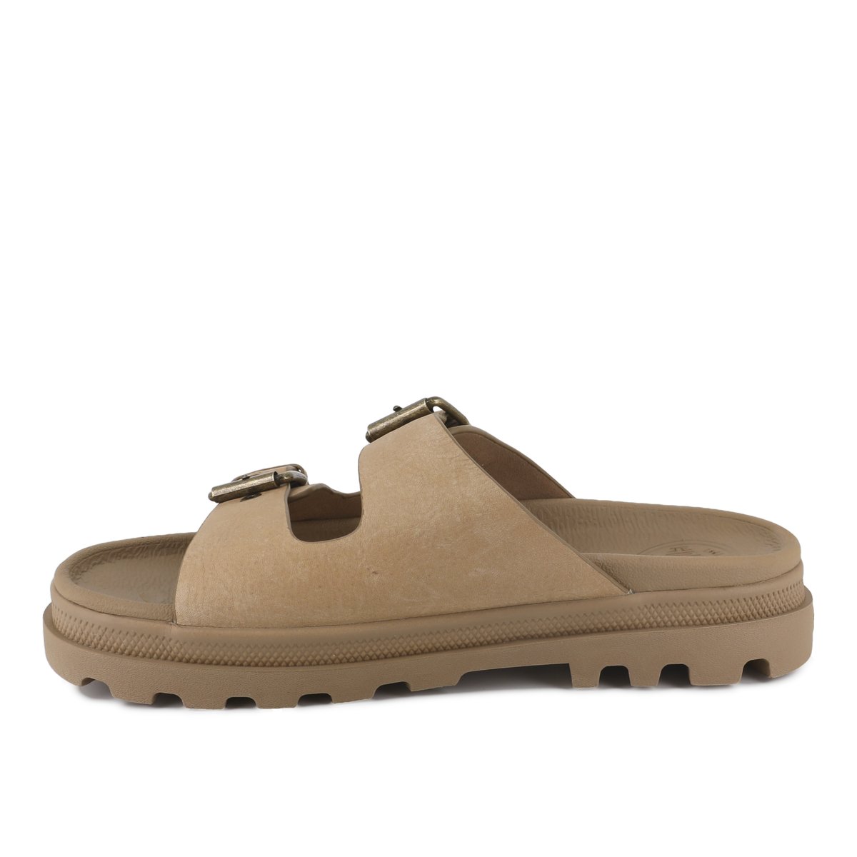 Sandales en suede DUNELITE RIVIERA LTH marron-dear brown, PALLADIUM