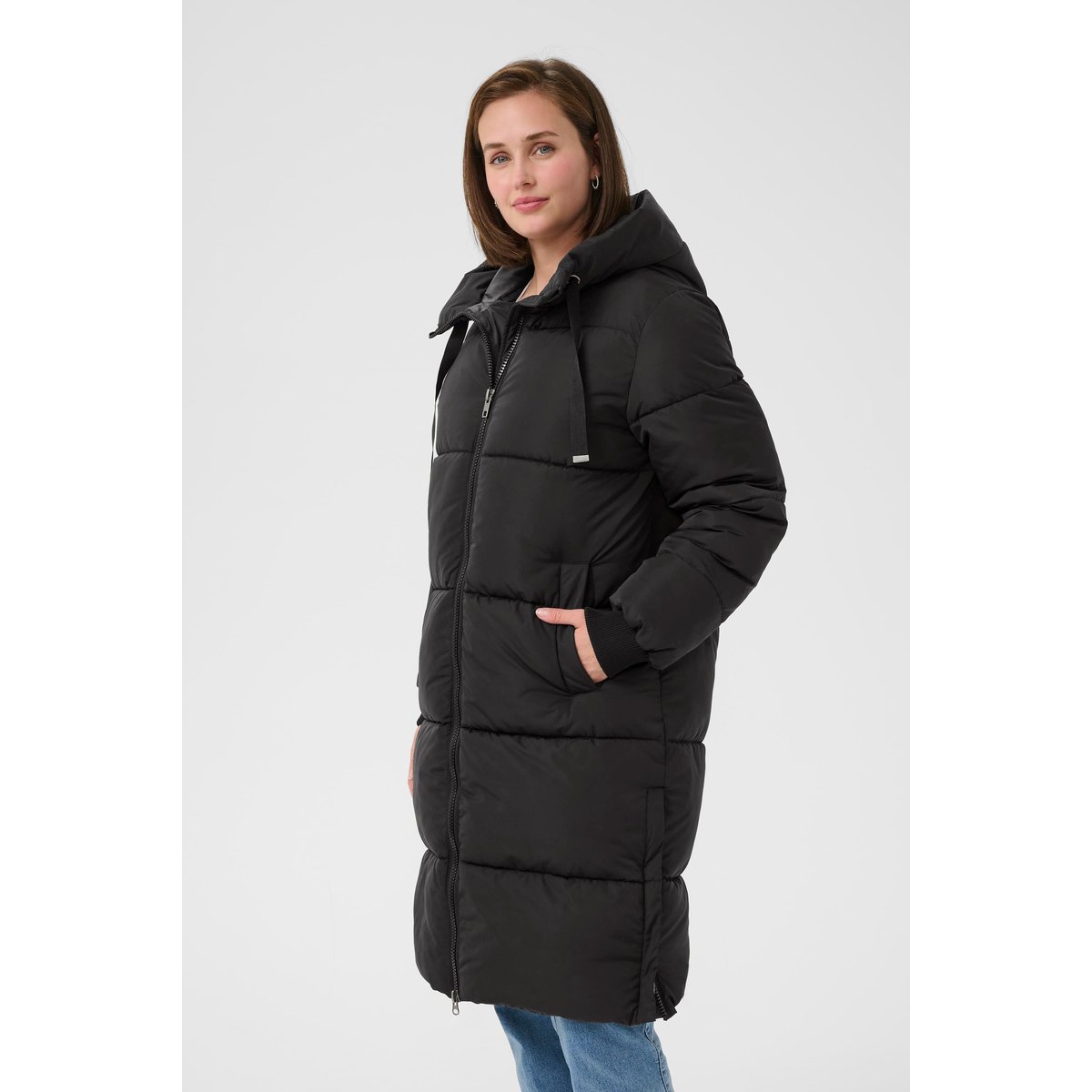 Manteau noir black deep, KAFFE