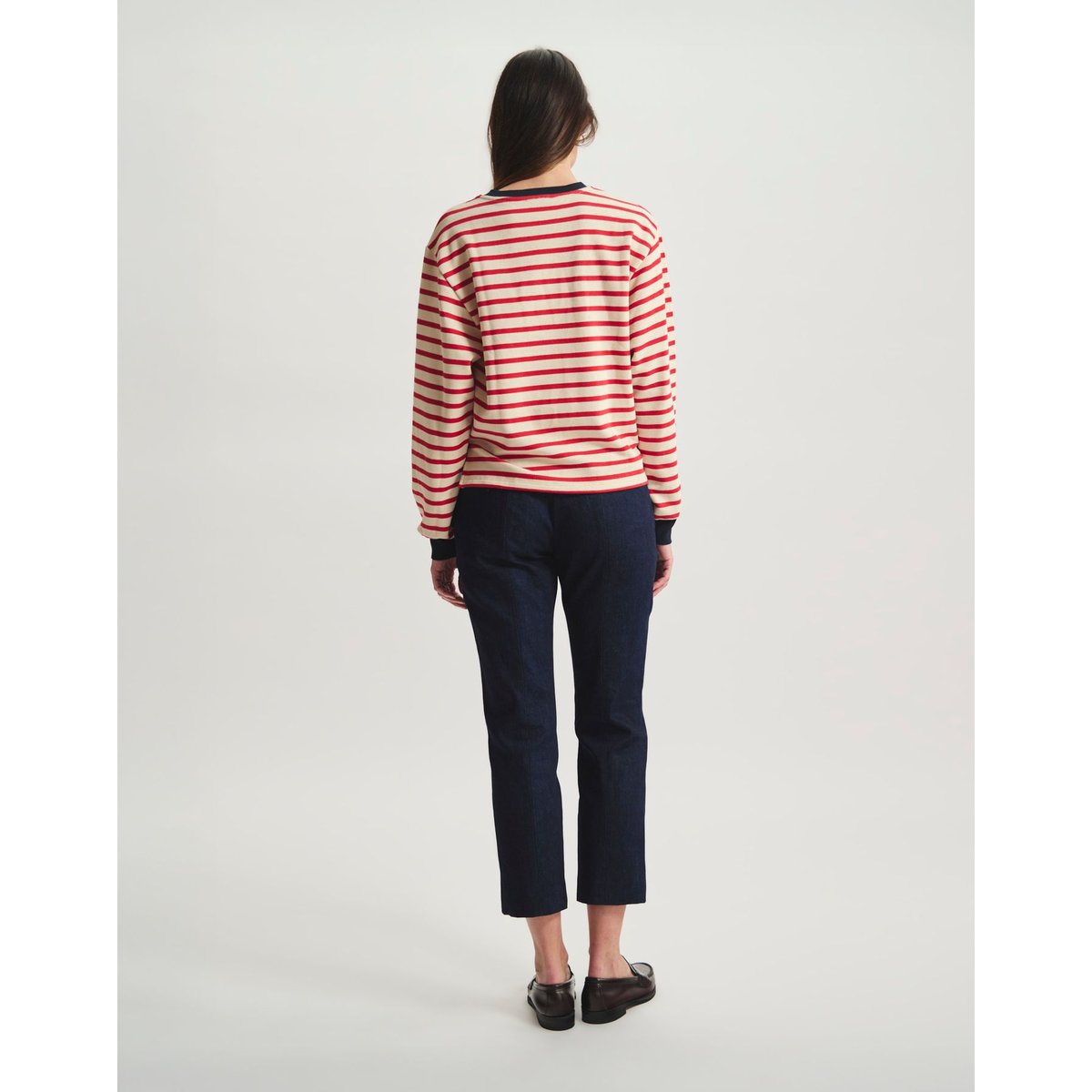 Pull Layann en coton bio rouge, INES DE LA FRESSANGE PARIS
