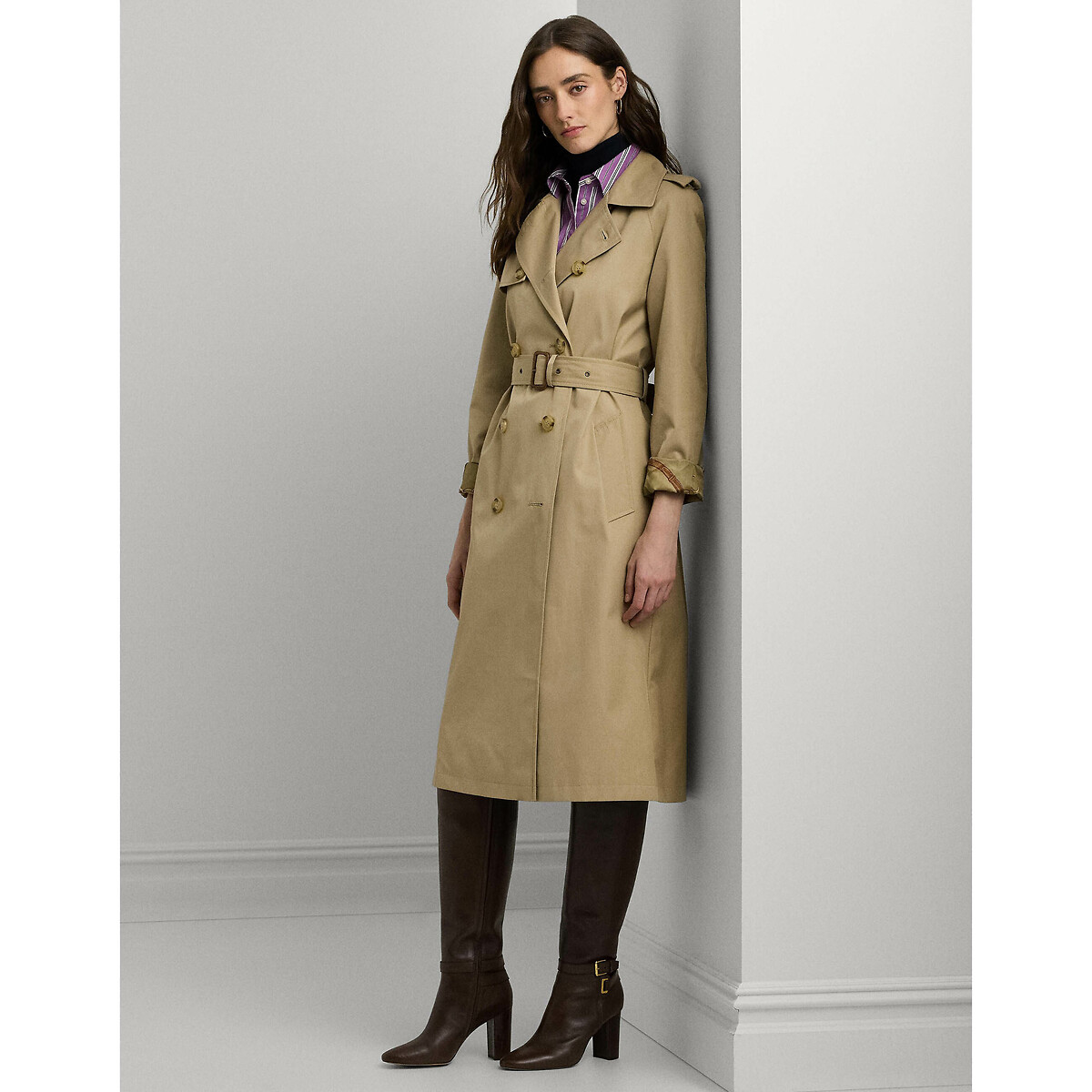 Trench ceinturé beige, LAUREN RALPH LAUREN
