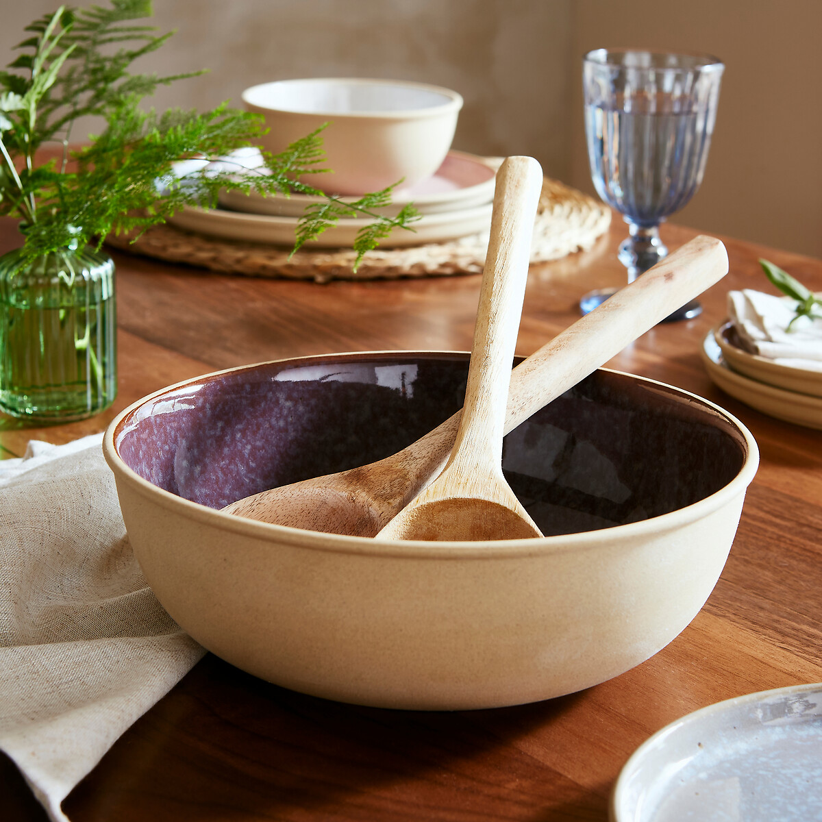Minerals Medium Serving Bowl purple, PORTMEIRION