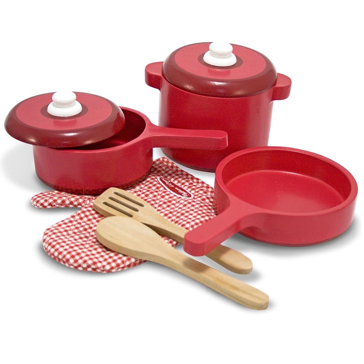 Accessoires de cuisine rouge, MELISSA & DOUG