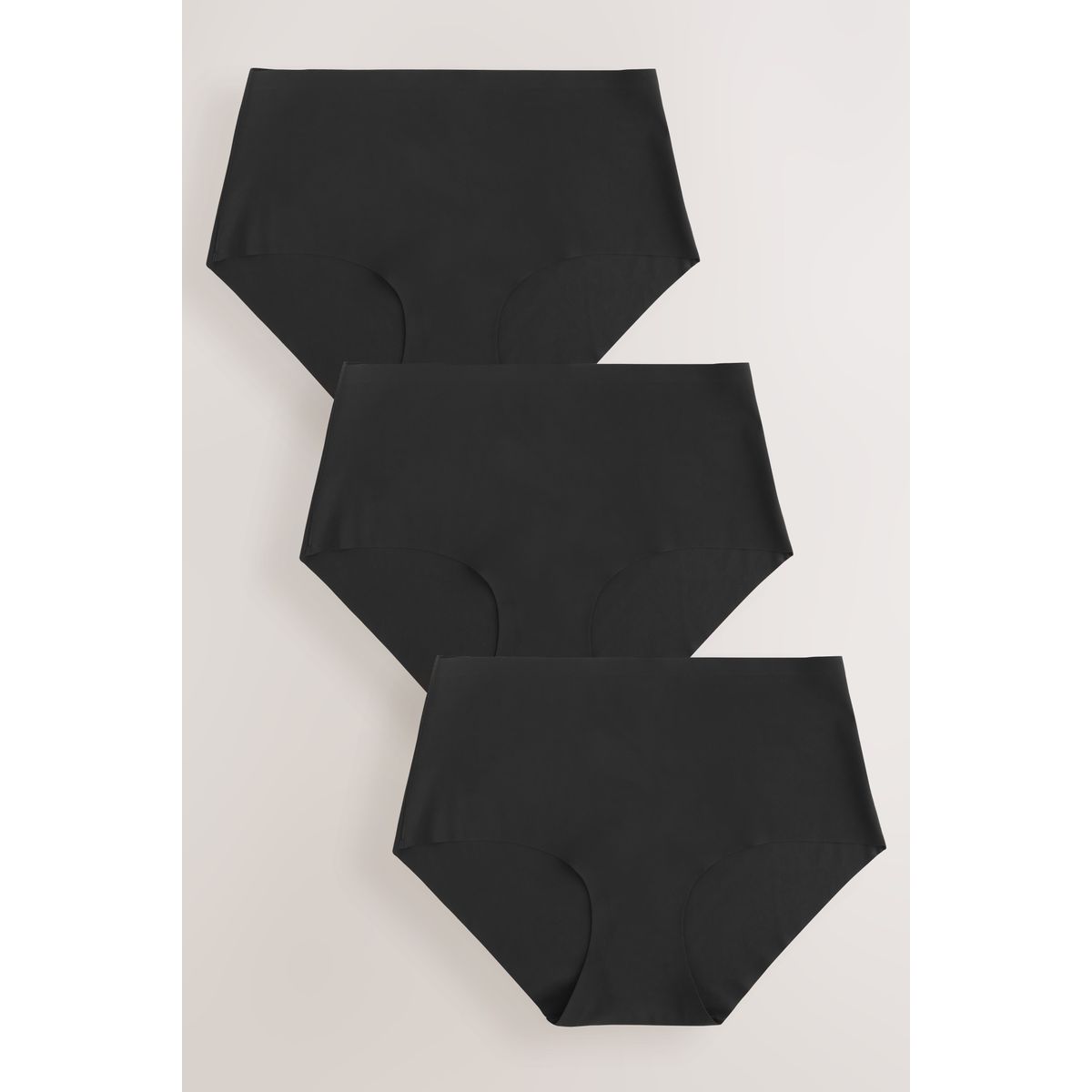 Culotte invisible confortable, lot de 3 noir, NEXT