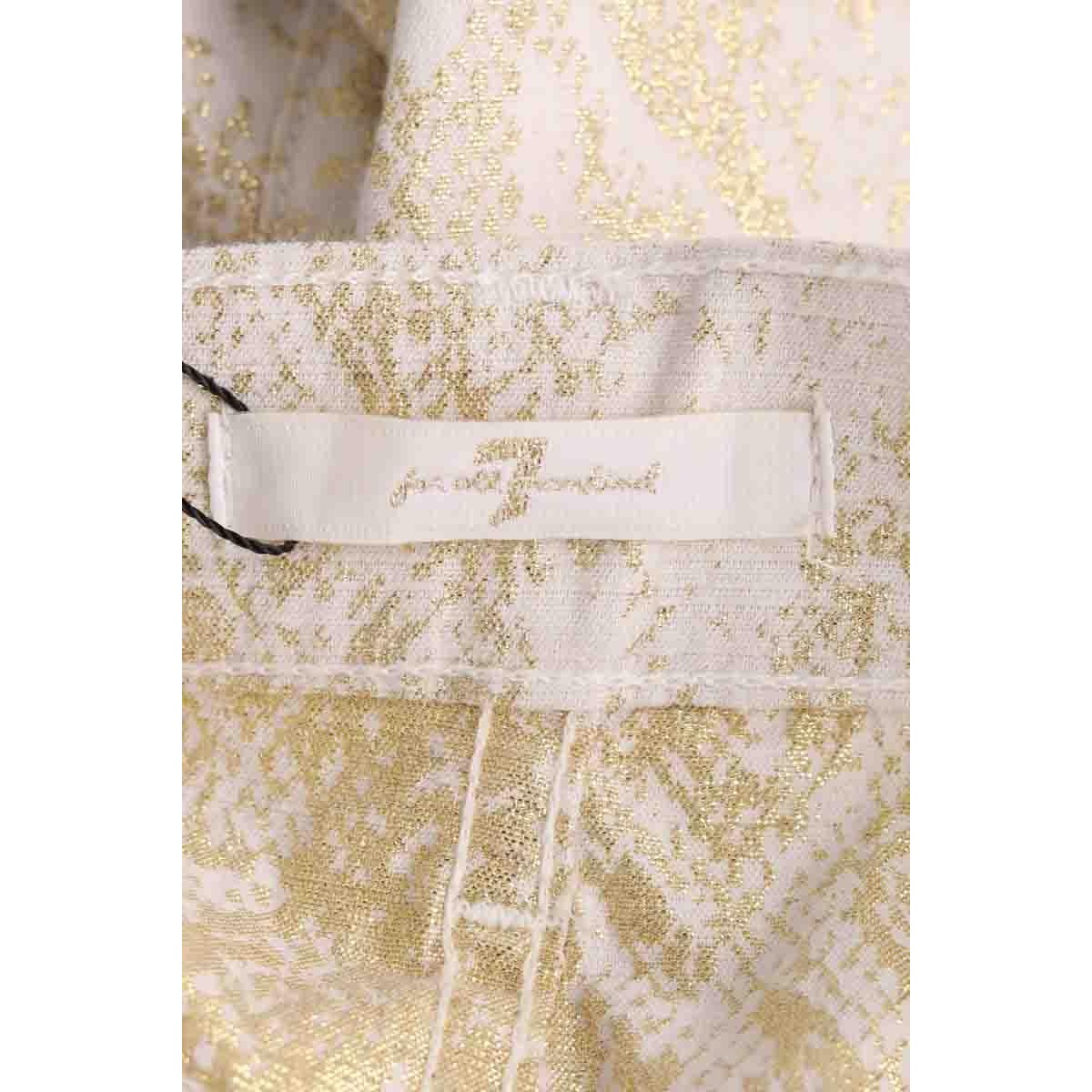 Pantalon slim - Très Bon État blanc, 7 FOR ALL MANKIND