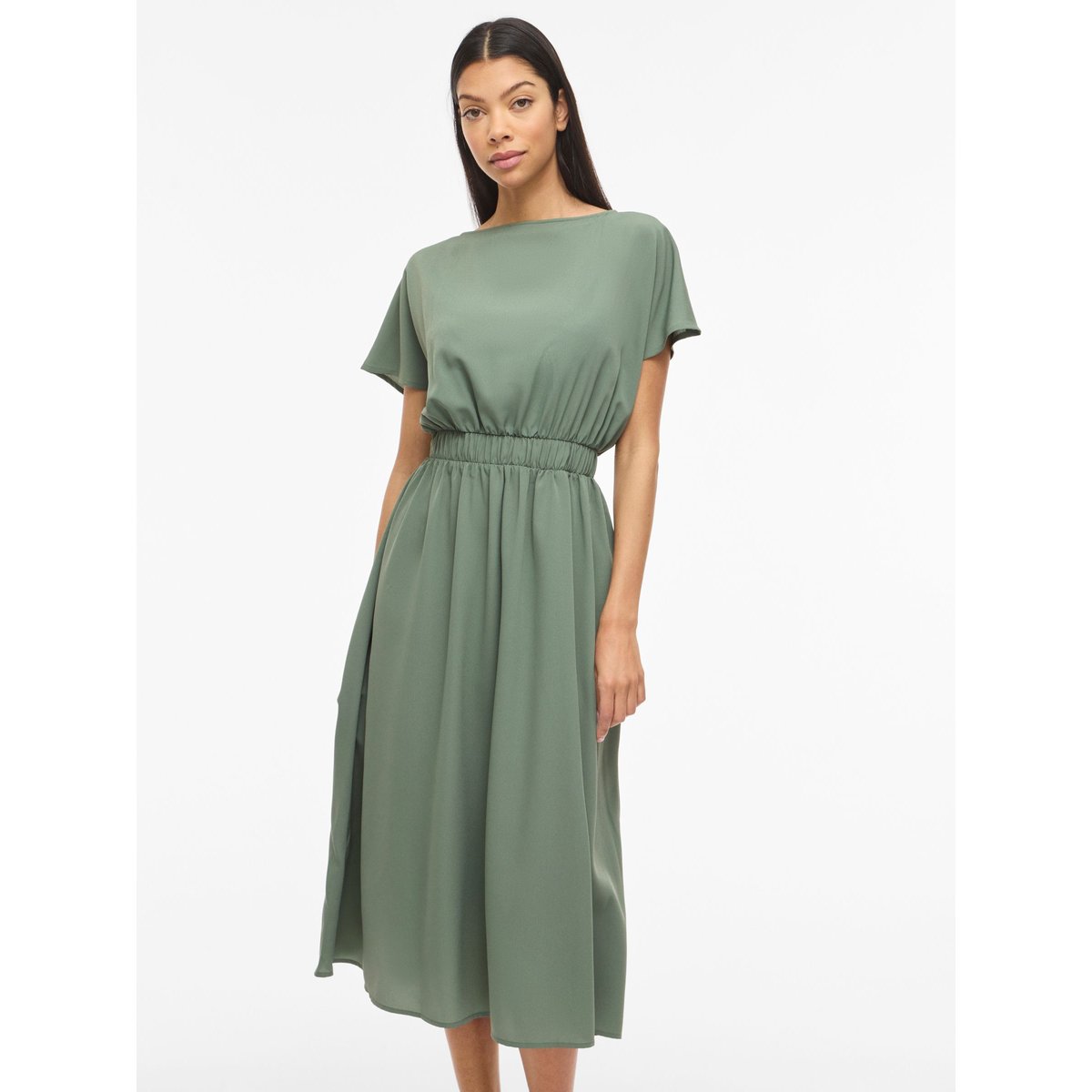 Robe Mi-Longue laurel wreath, VILA