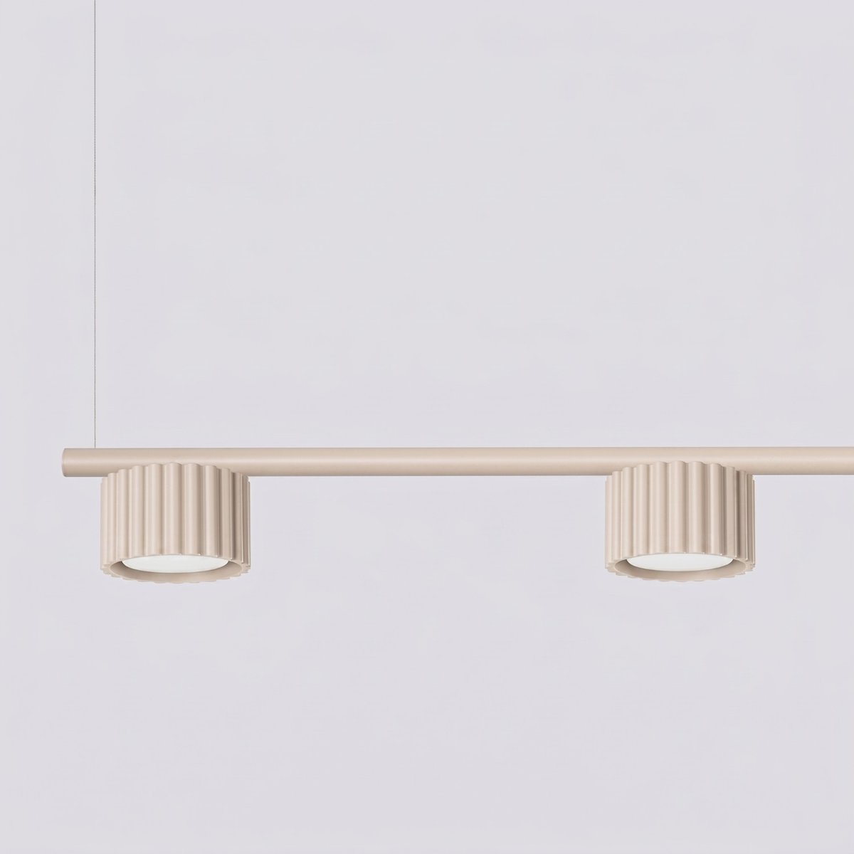 Lustre Aluminium Beige Gx53 4 AURA beige, EDEN