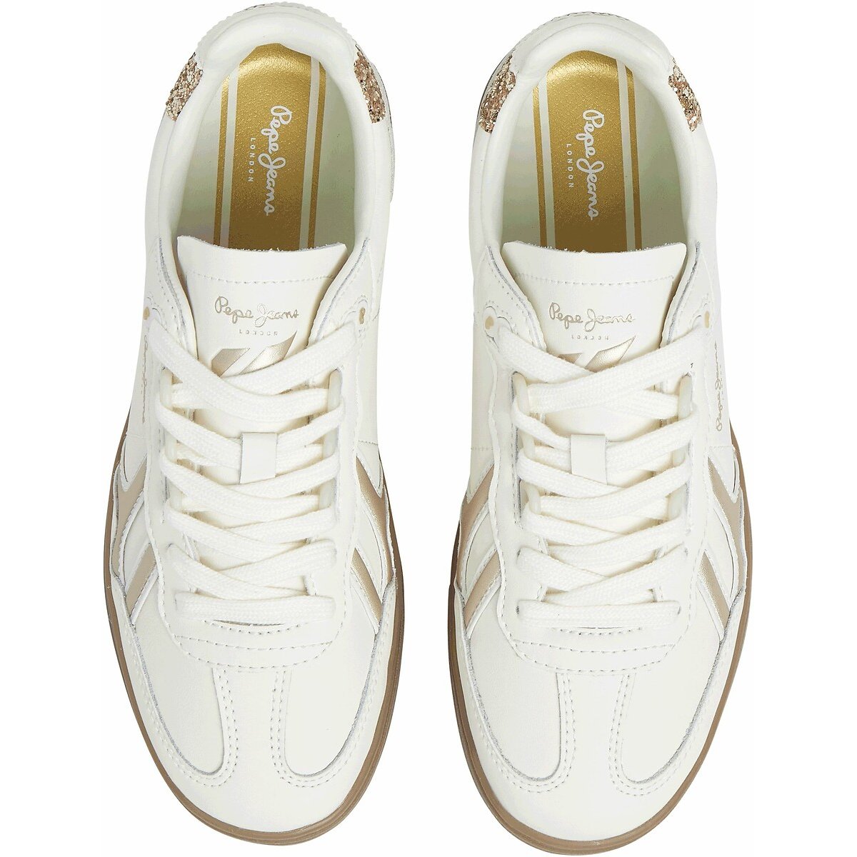 Ball Basic W Trainers white, PEPE JEANS