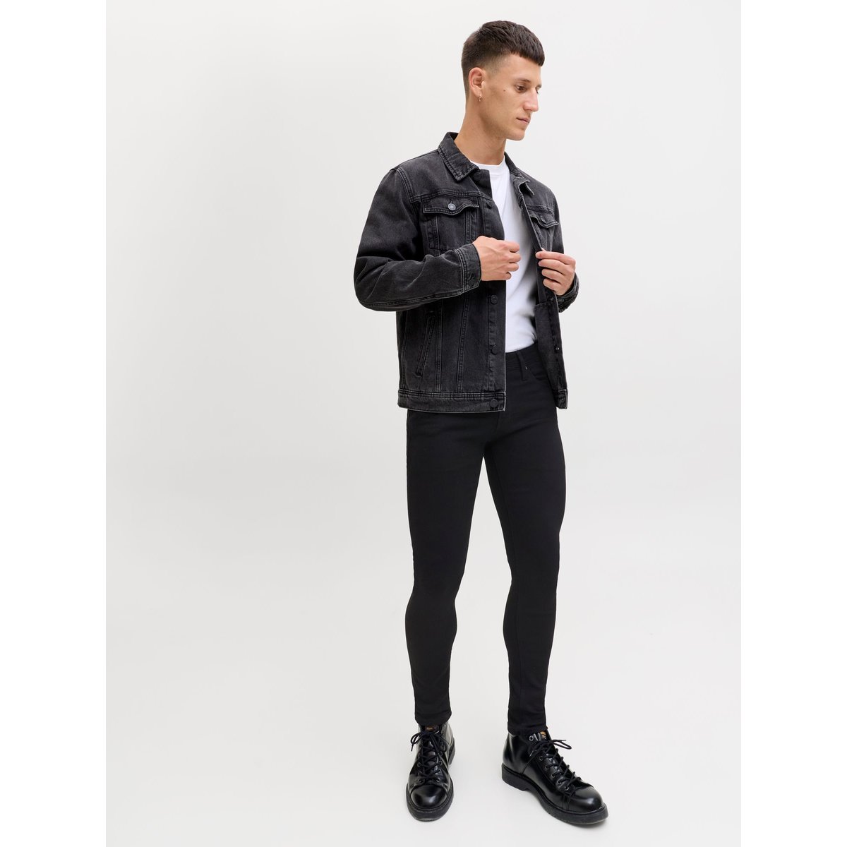 Jean Skinny black denim, JACK & JONES