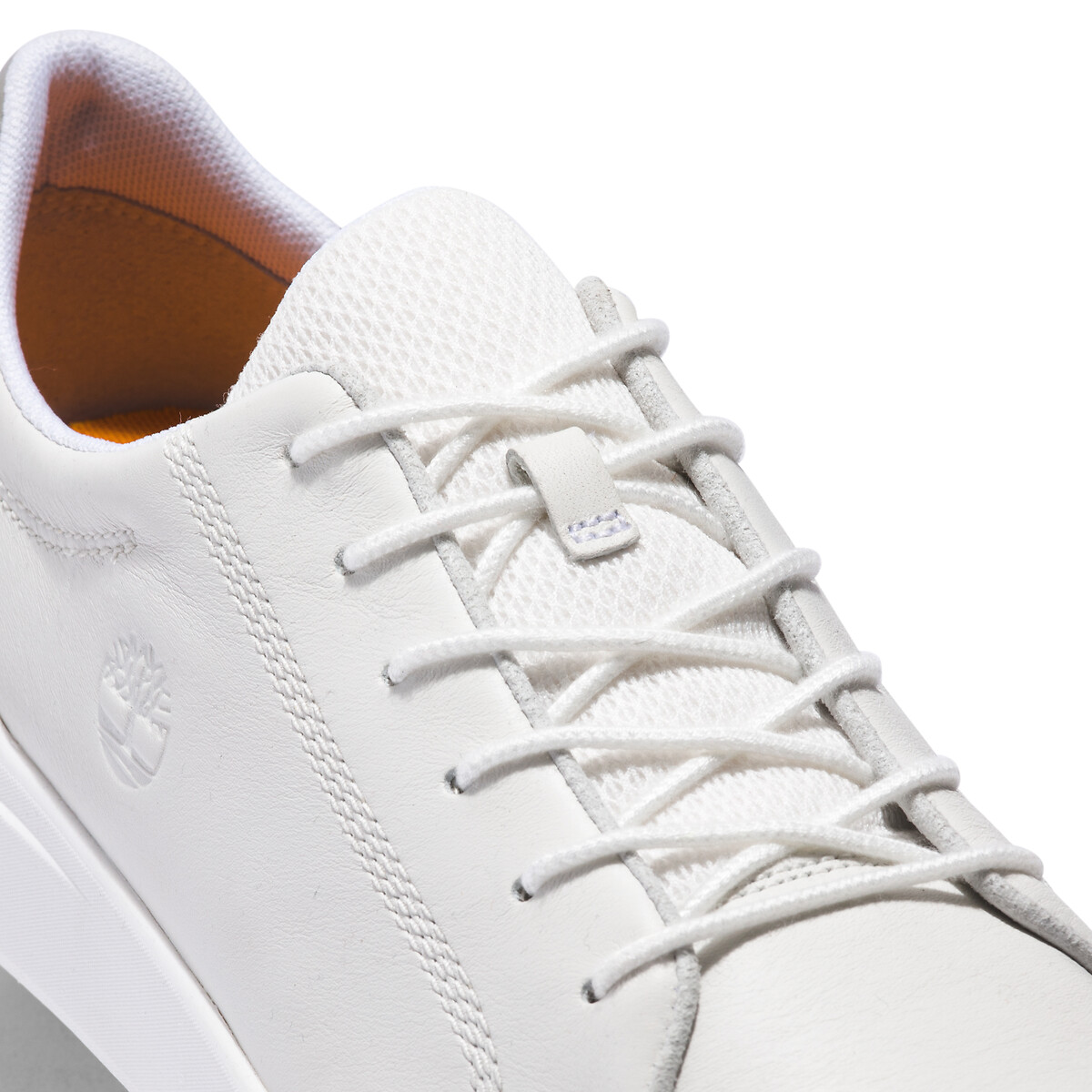 Baskets en cuir Seneca Bay blanc, TIMBERLAND