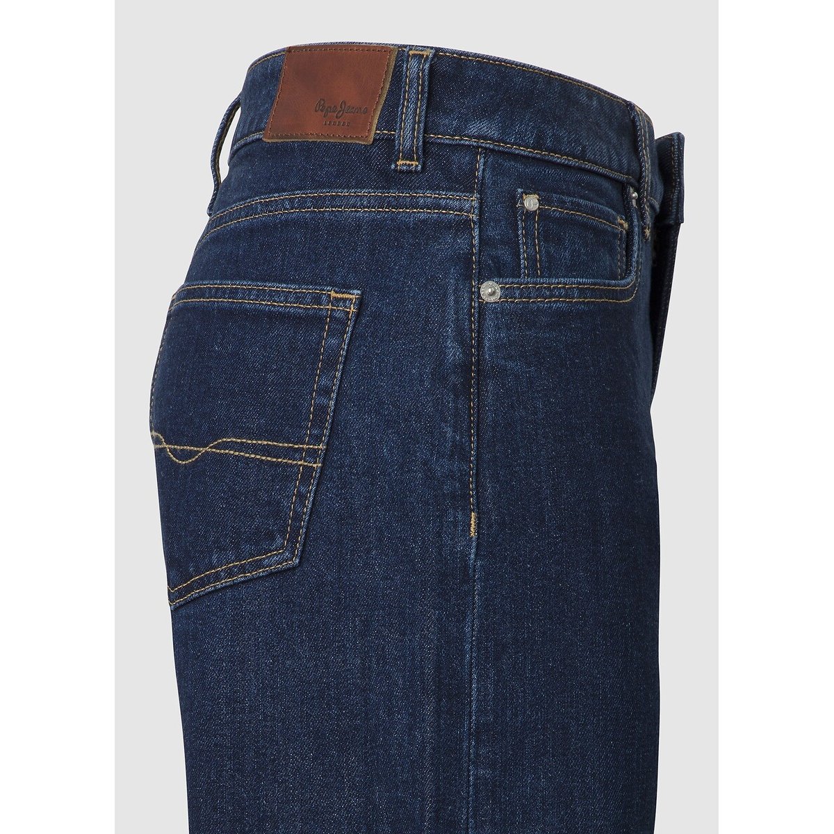 Loose ST Jeans with High Waist dark comfort, PEPE JEANS