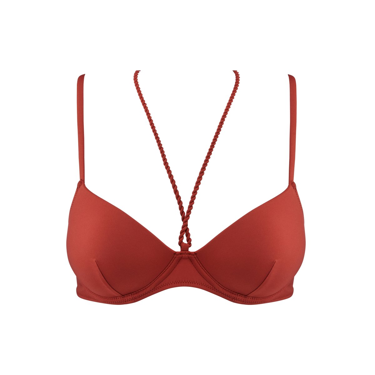 Haut de maillot de bain Push up coques Summer Journey rouge, AUBADE