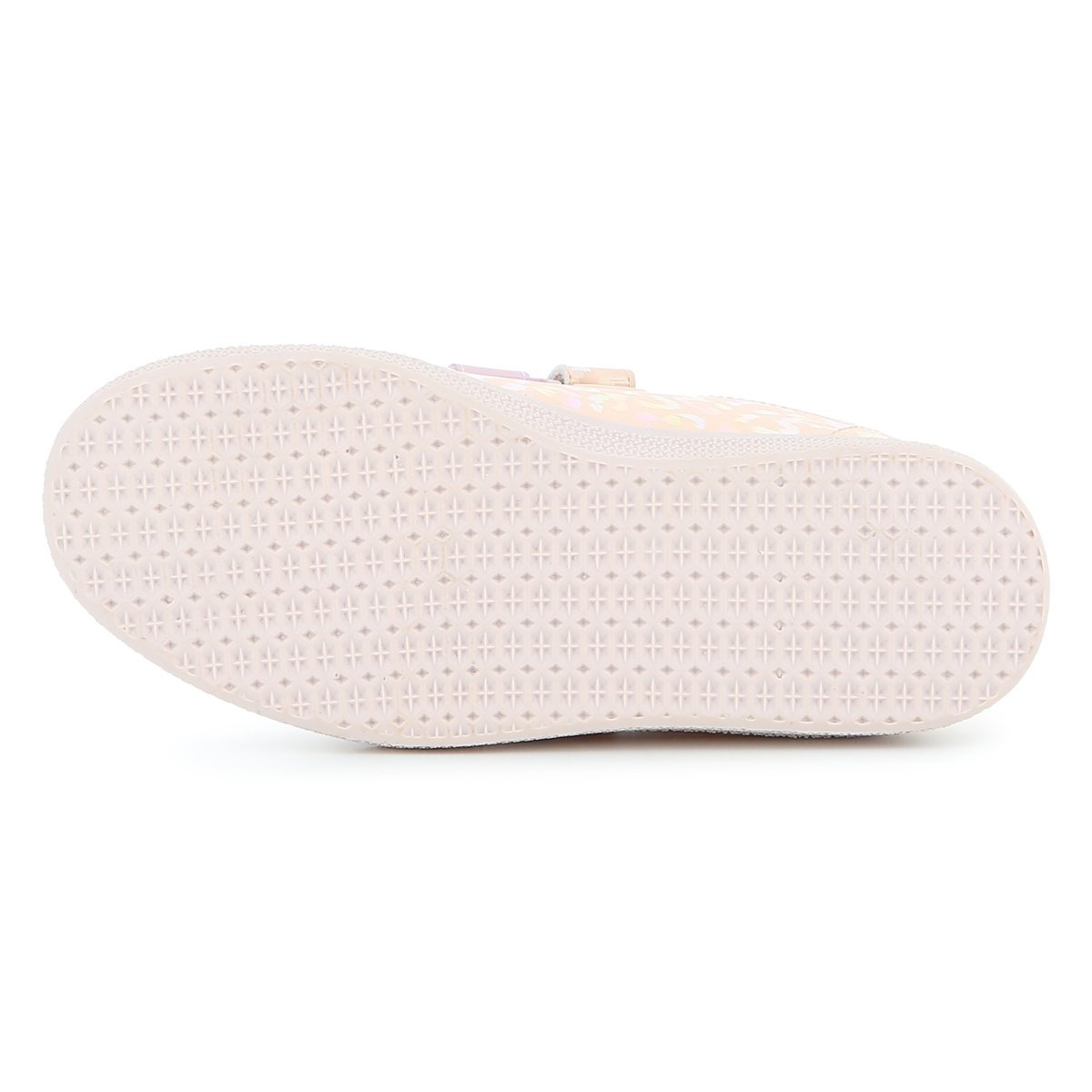 Baskets basses à scratch rose poudre, BILLIEBLUSH