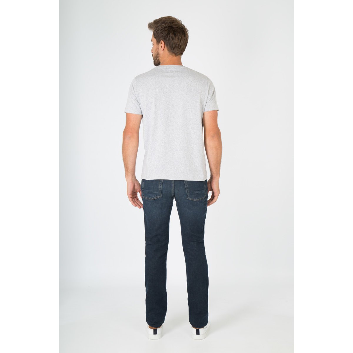 Jean coupe regular en coton LOUGRE brut, ARMOR-LUX