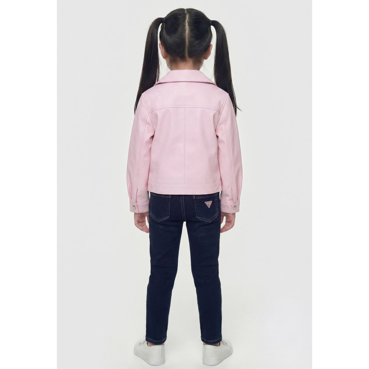 Jean Skinny Avec Écusson Logo bleu foncé, GUESS KIDS