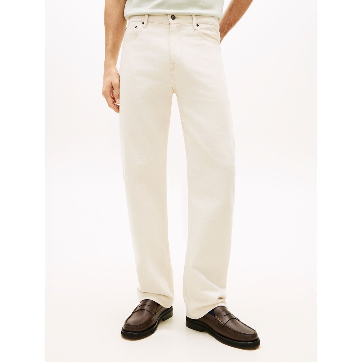 Jean RIVER ecru, TOMMY HILFIGER