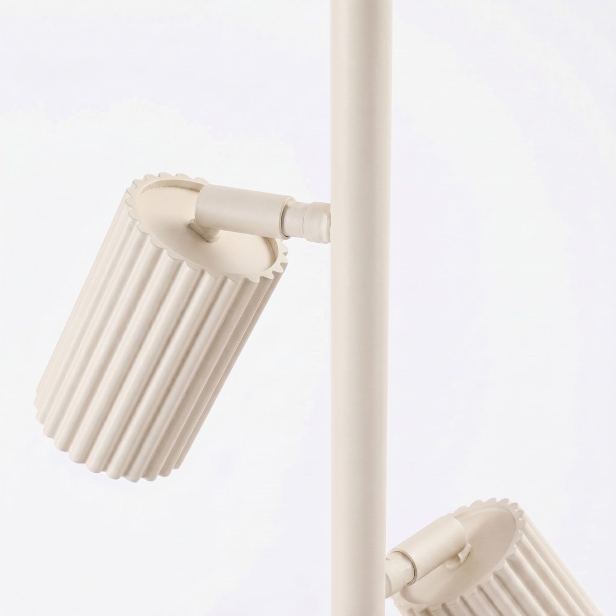 Lampadaire Aluminium Beige GU10 3 KARBON beige, EDEN