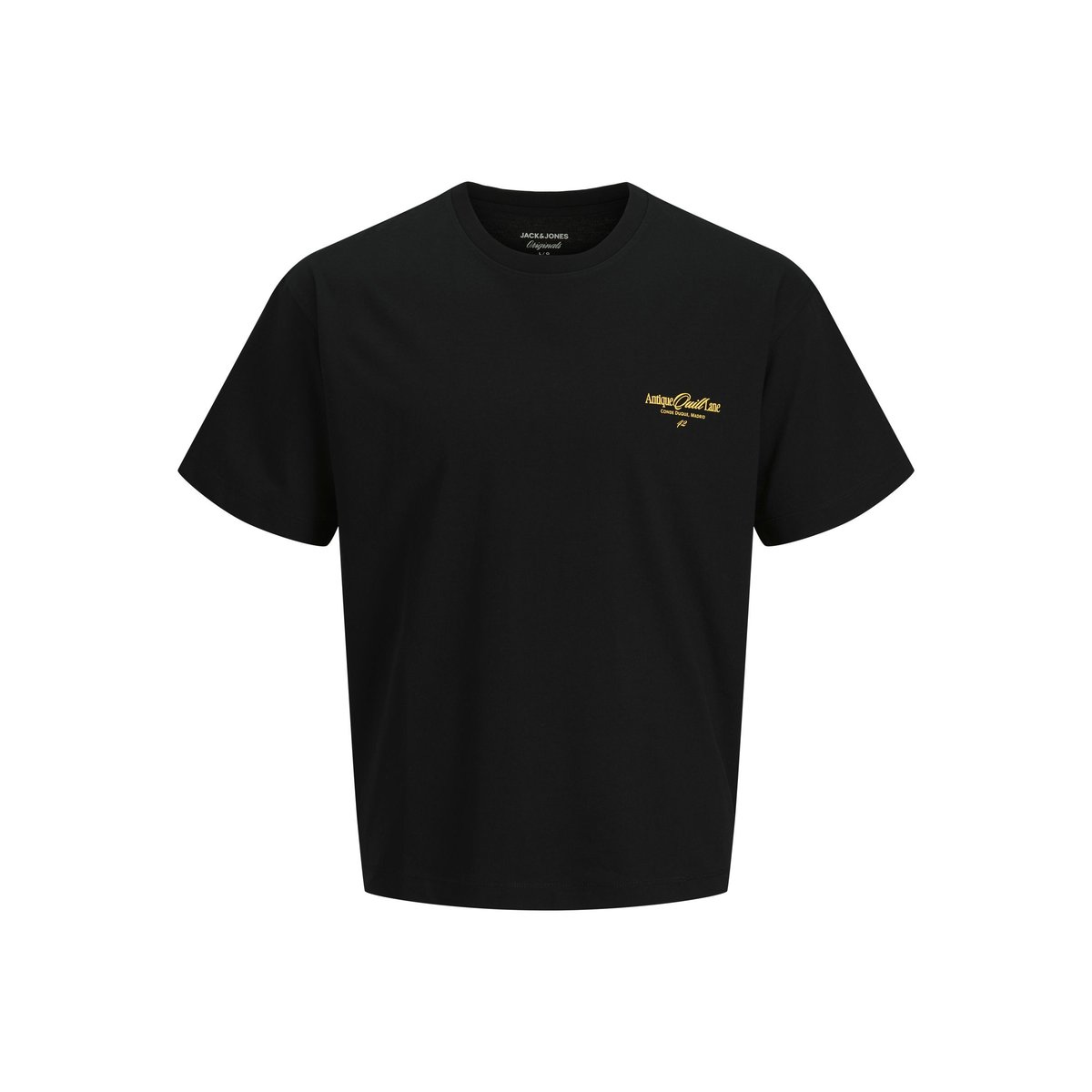 T-Shirt noire - black, JACK & JONES