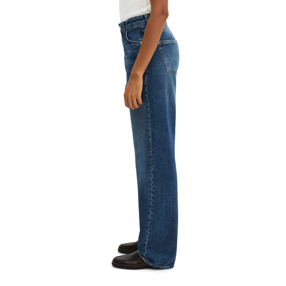 Jeans modèle Leby droit en Circulose® bleu, MARC O'POLO