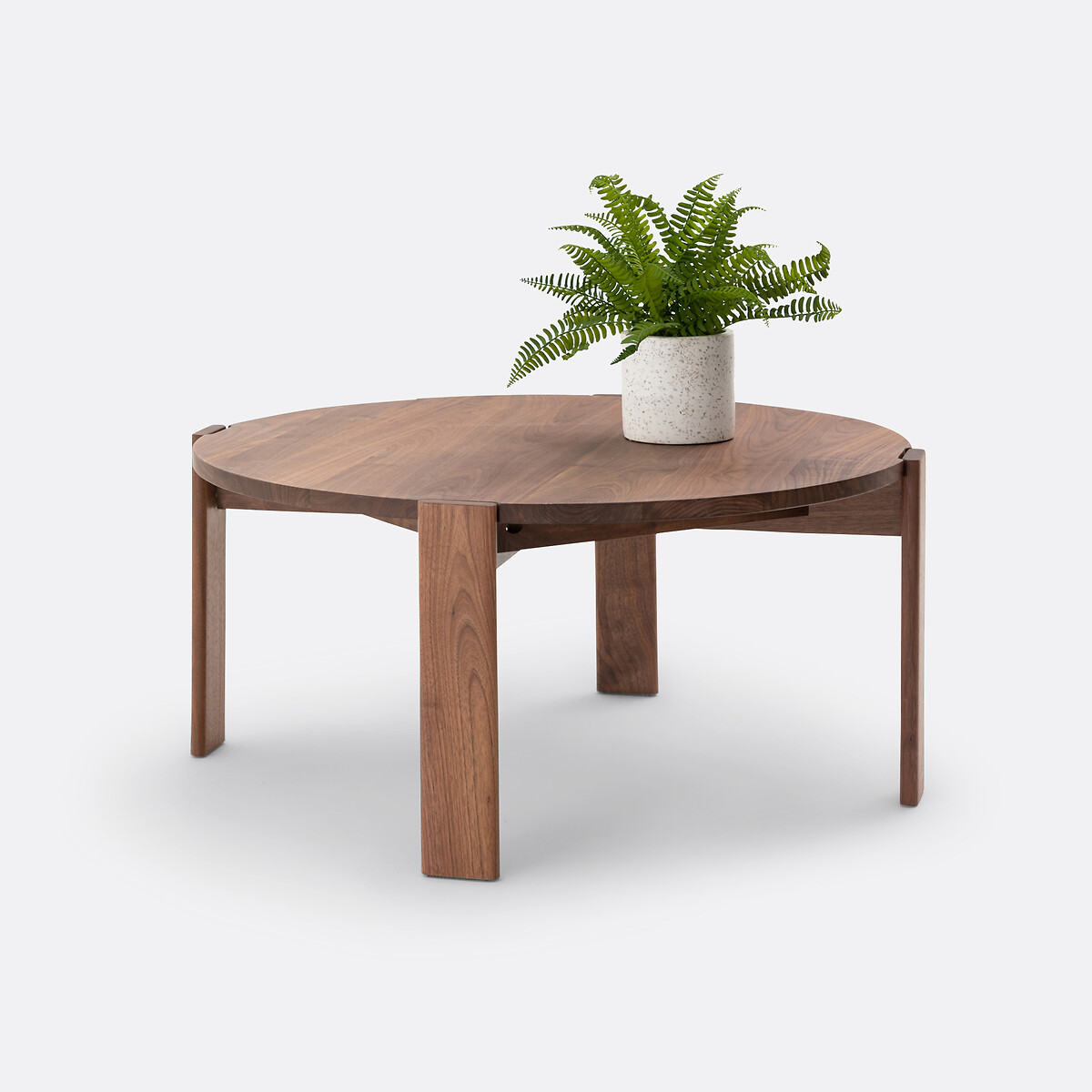 Mesa de centro em nogueira maciça, Pokhara nogueira, LA REDOUTE INTERIEURS