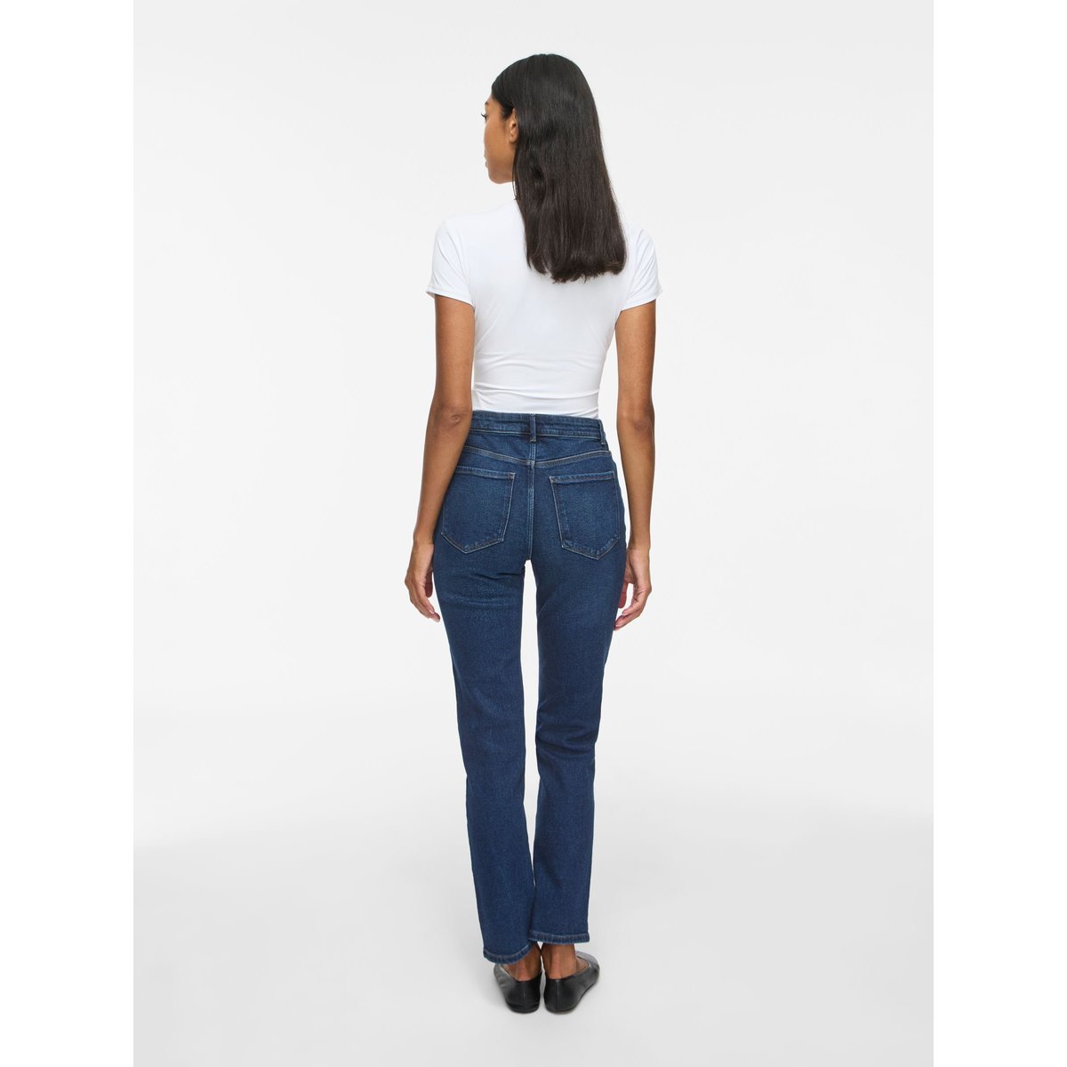 Jean Droit bleu - dark blue denim1, VILA