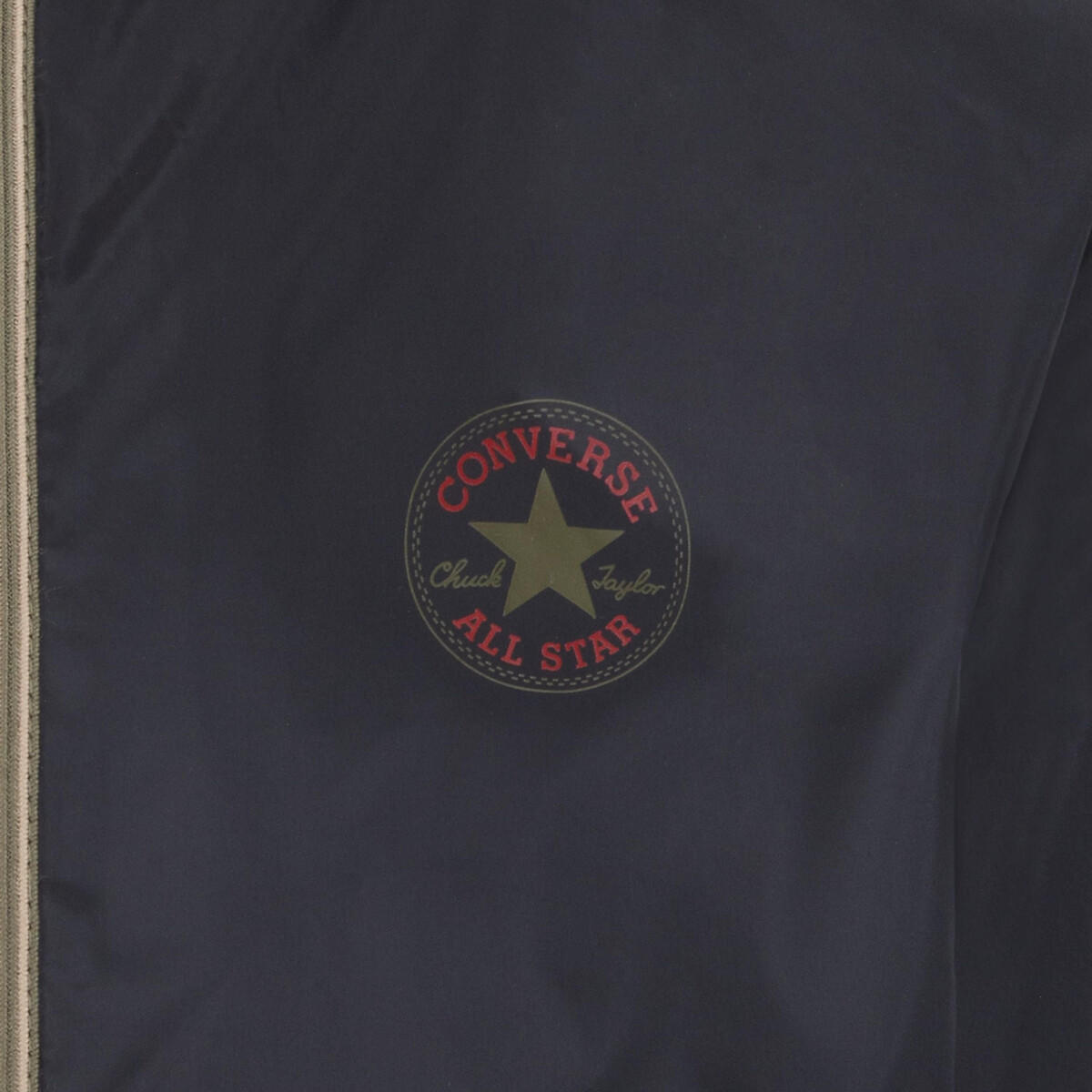 Cortaviento con capucha negro, CONVERSE