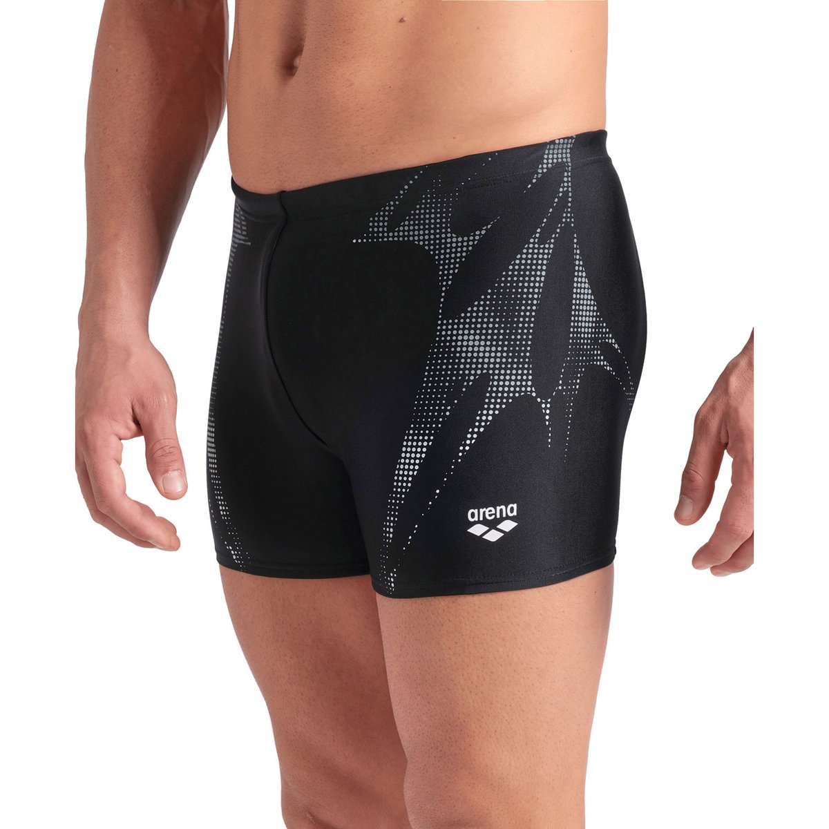 Short de bain arena Feel Spider Web pour homme black-white, ARENA