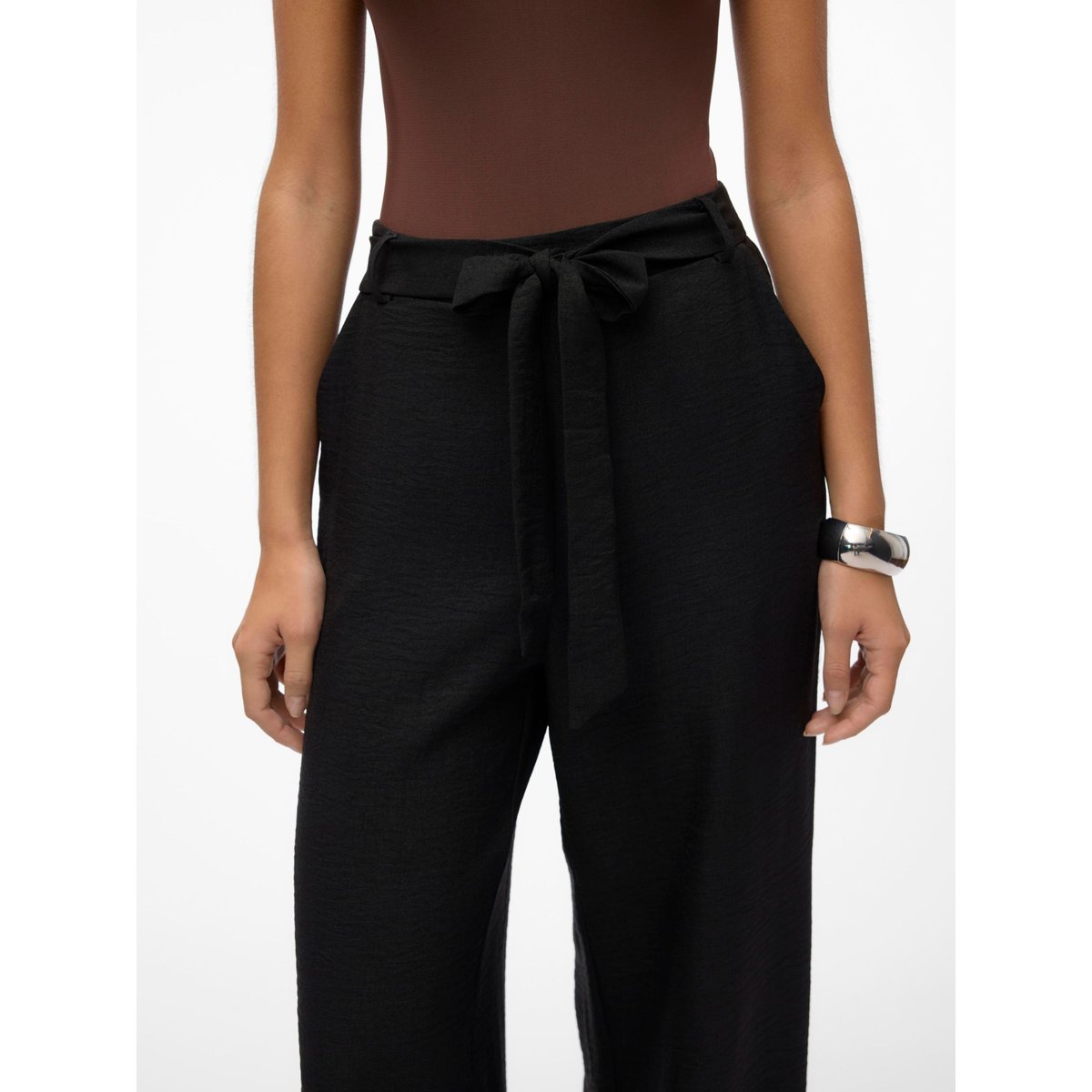 Pantalon À Jambe Large noire - black, VERO MODA
