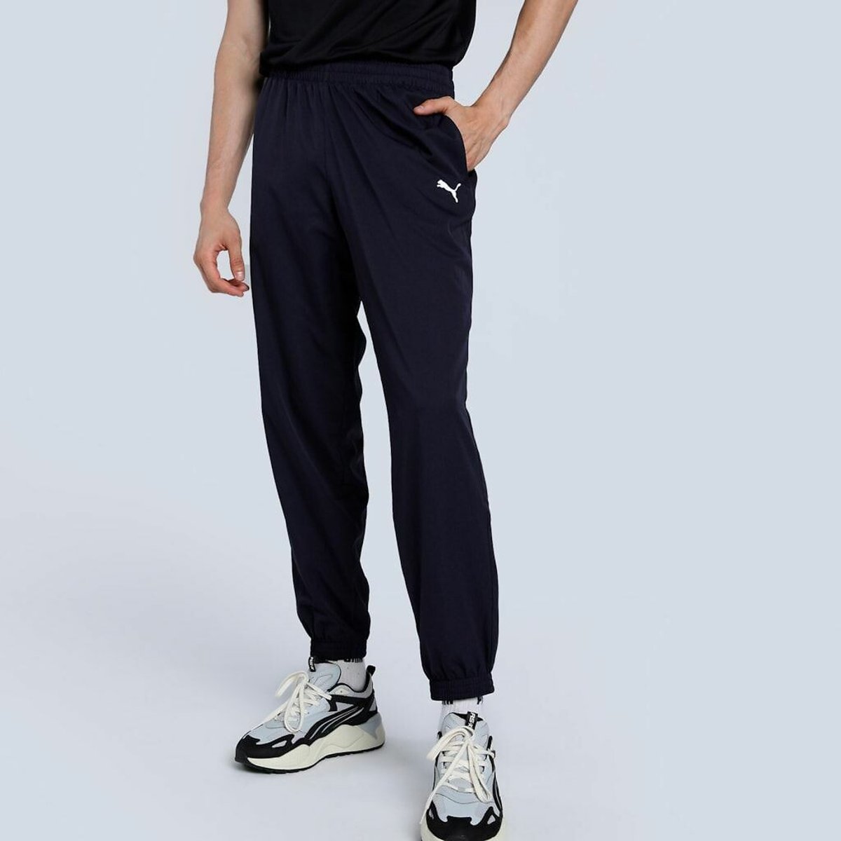Pantalon de sport essentiel woven marine, PUMA