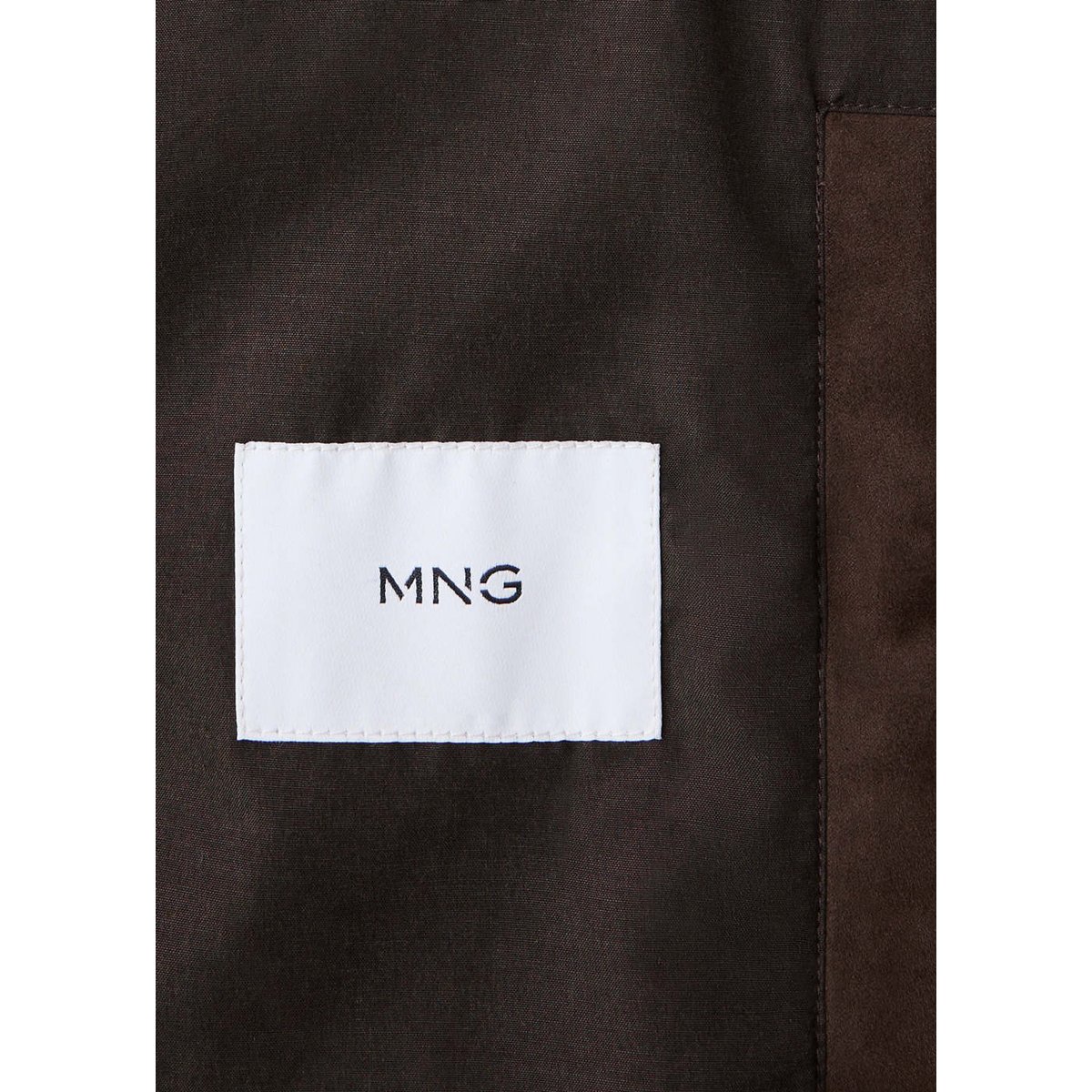 Veste effe daim poches marron, MANGO MAN