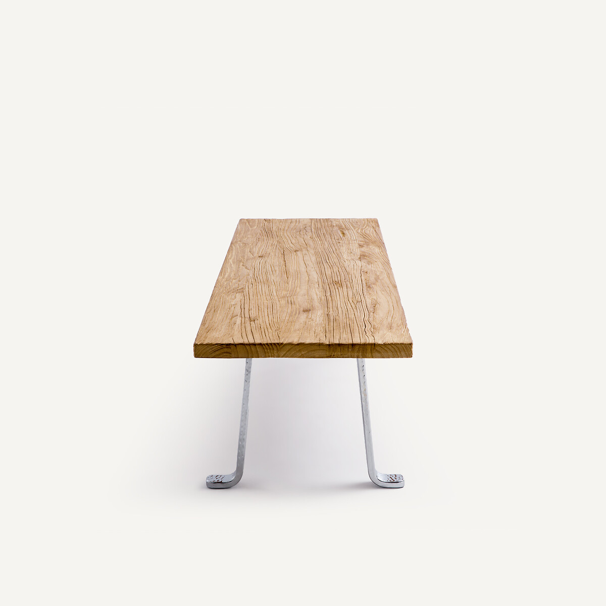 Table basse en orme recyclé et métal fer, Zen naturel, OTTO STUDIO FOR AM.PM