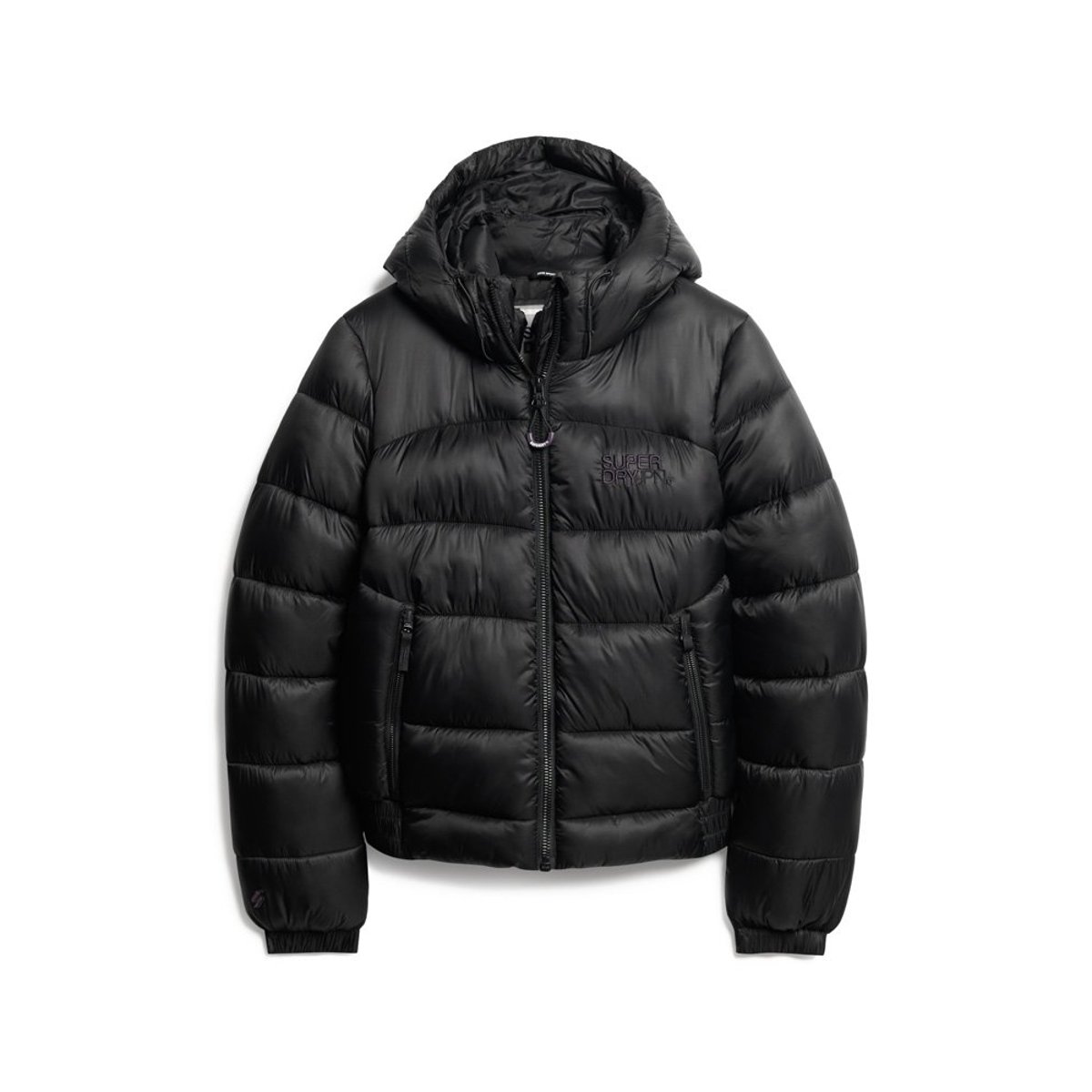 Veste aviateur rembourrée Sports noir, SUPERDRY