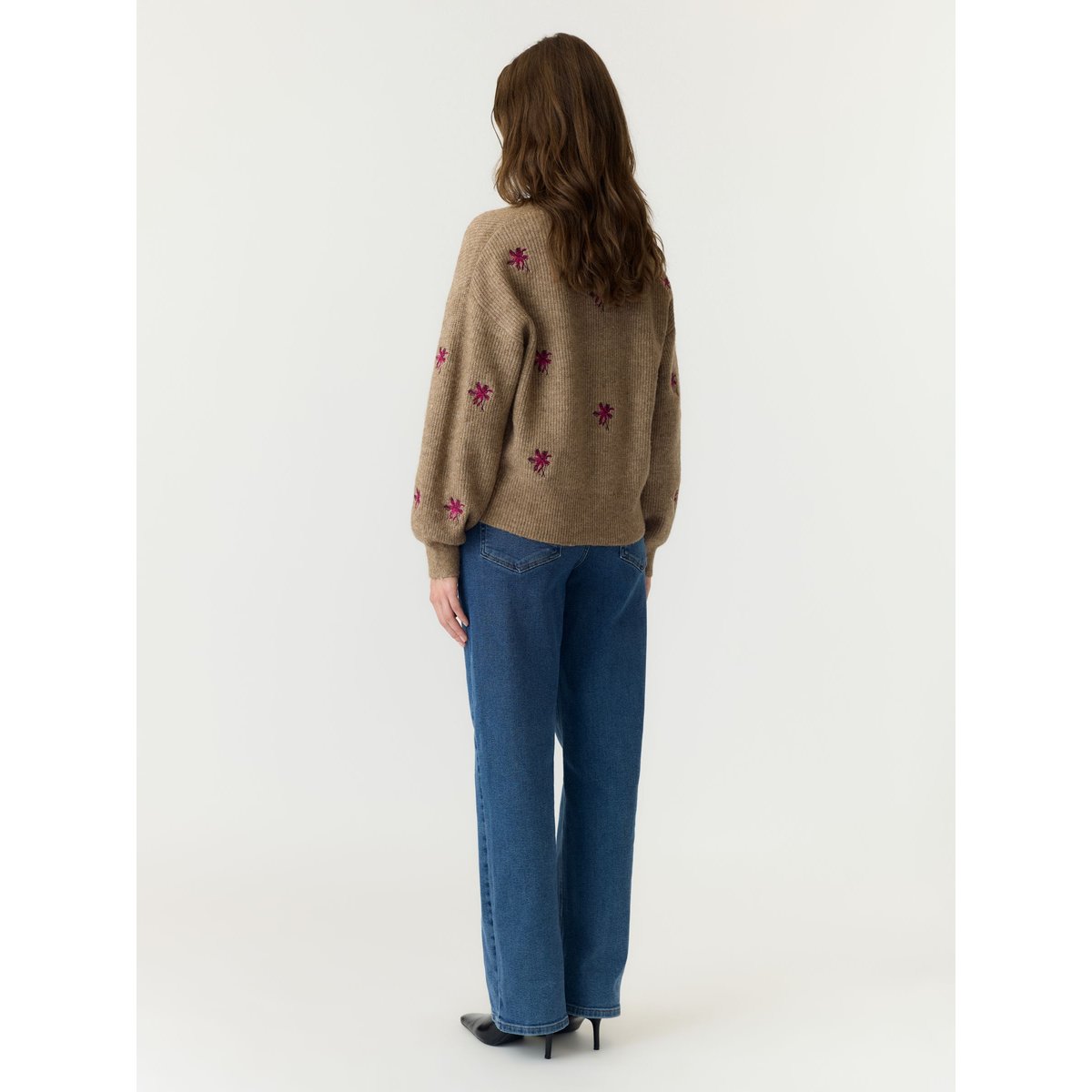 Cardigan taupe gray, YAS