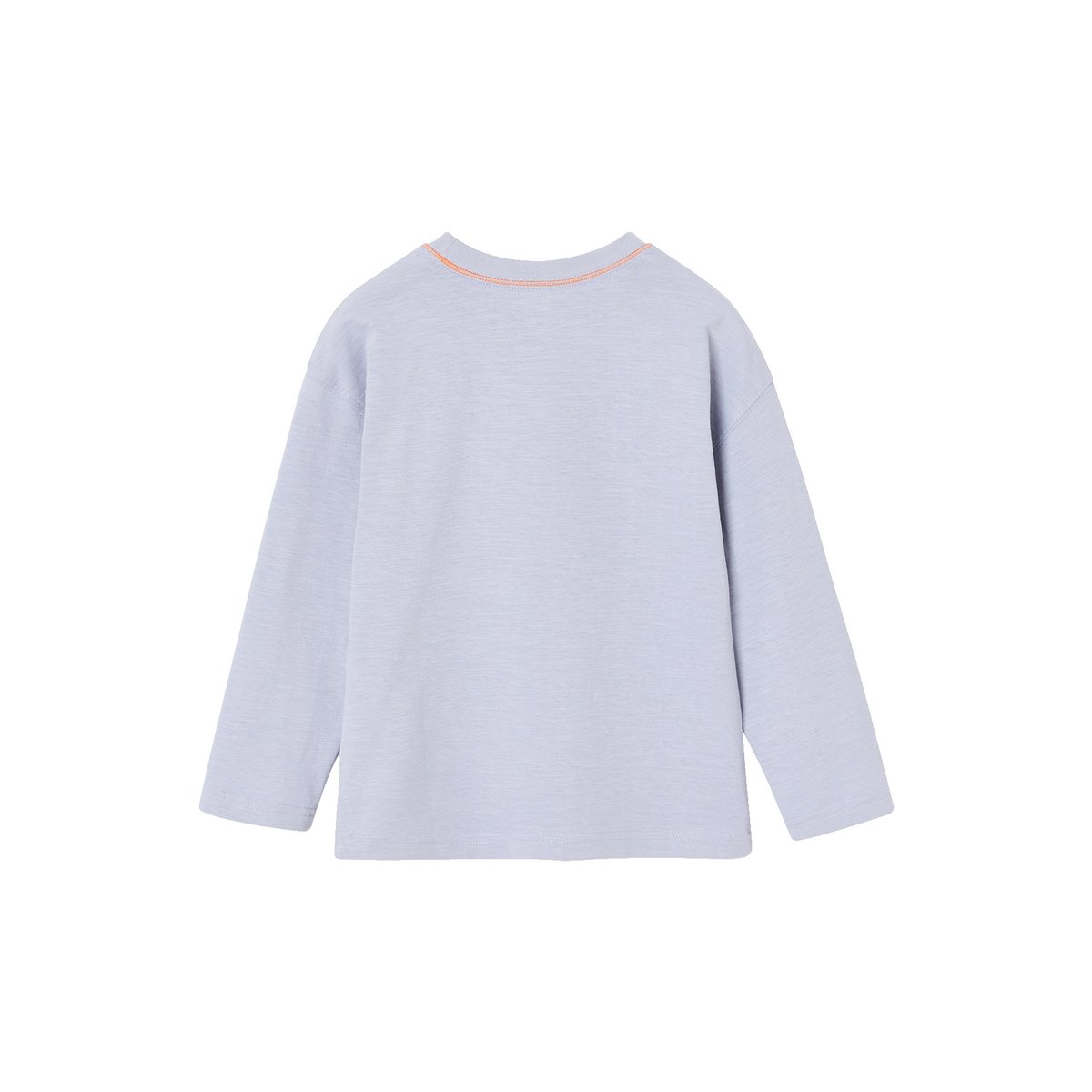 T-shirt manches longues bleu clair, VERTBAUDET