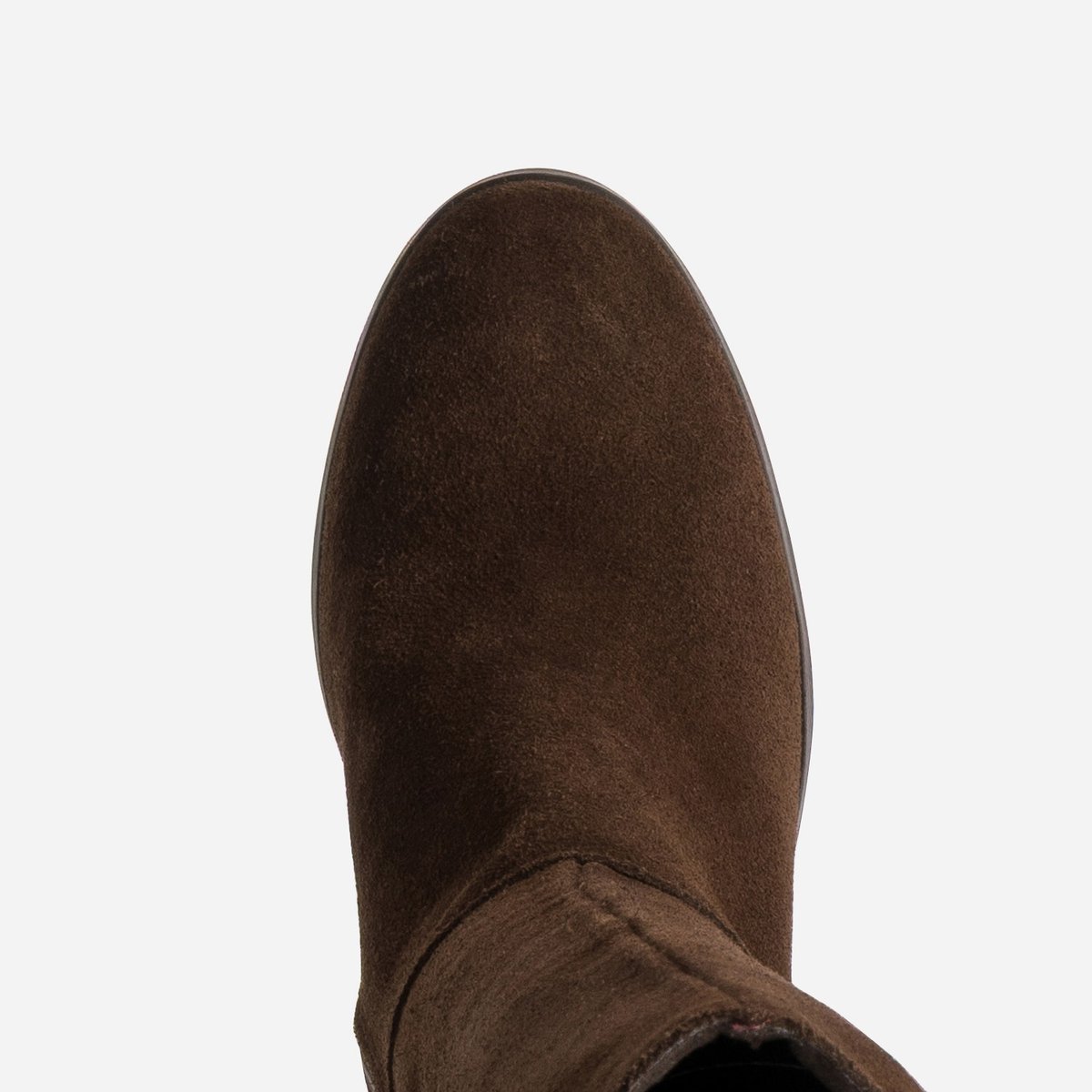 Botte À Talon en cuir MAHAUT chocolat, ERAM