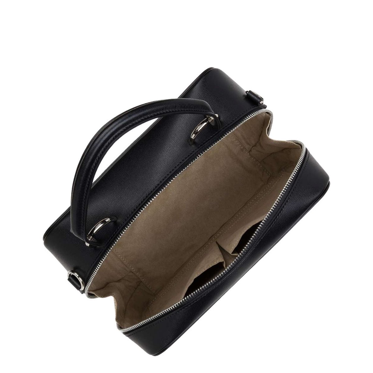 Sac à main zippé CUBE IN BOX noir multi, SEQUOIA