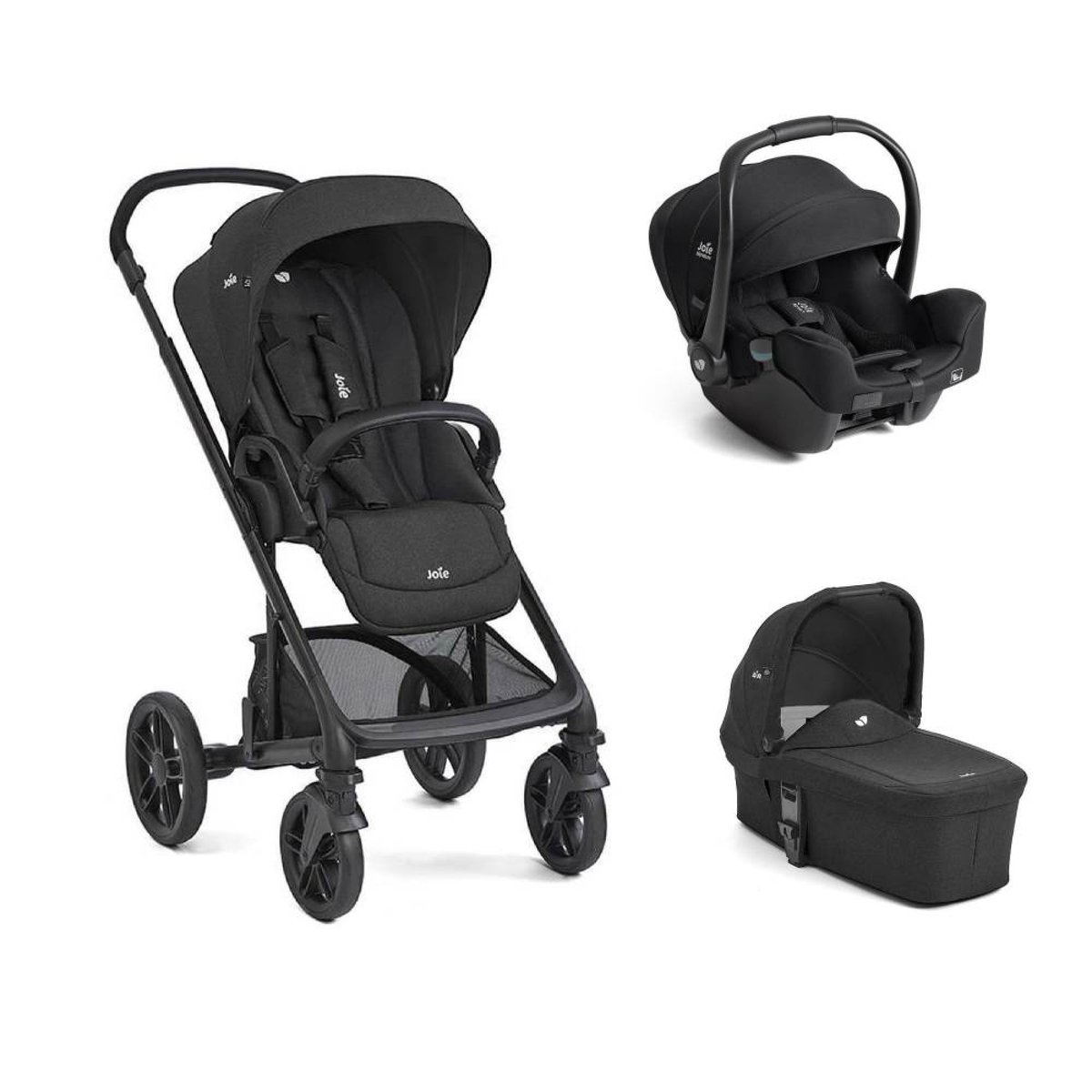Pack poussette trio Chrome 2 + i-Starter noir, JOIE
