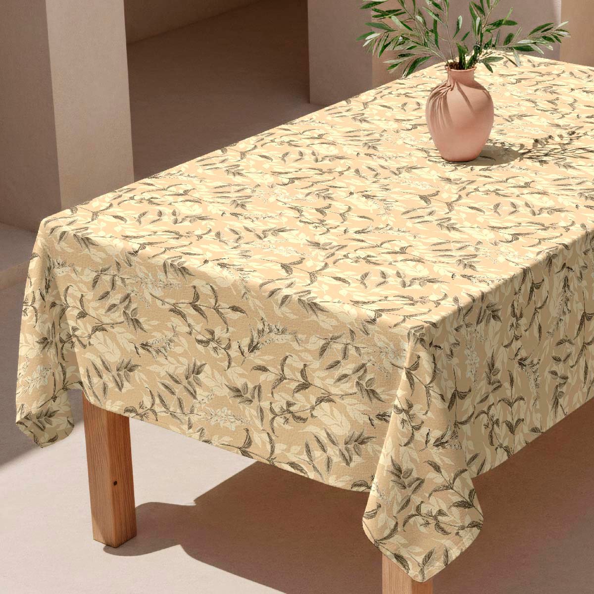 Nappe anti-taches Ikigai N - coton 100% - beige, NAF NAF HOME