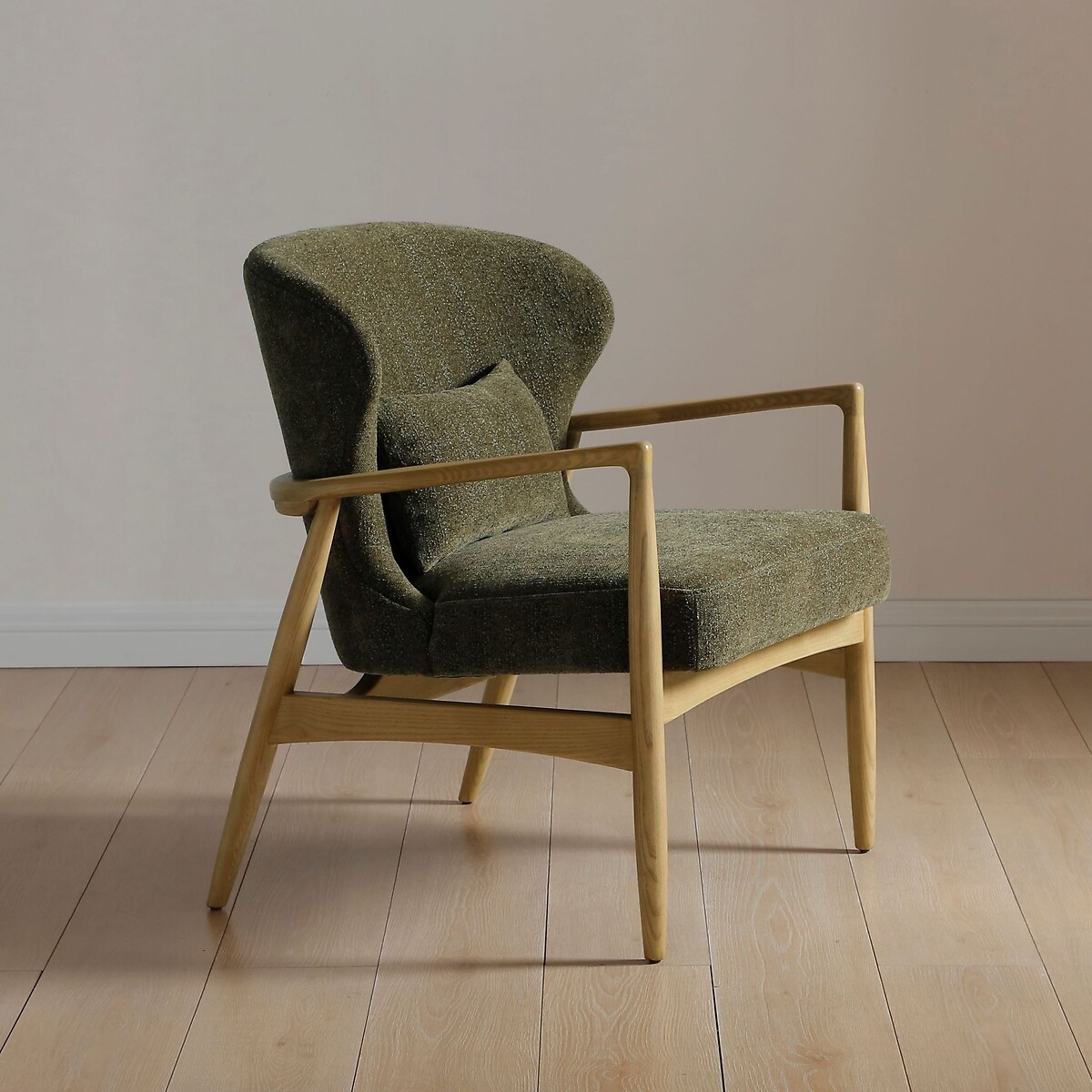 Myles Textured Chenille Accent Chair olive, ÉDITÉ
