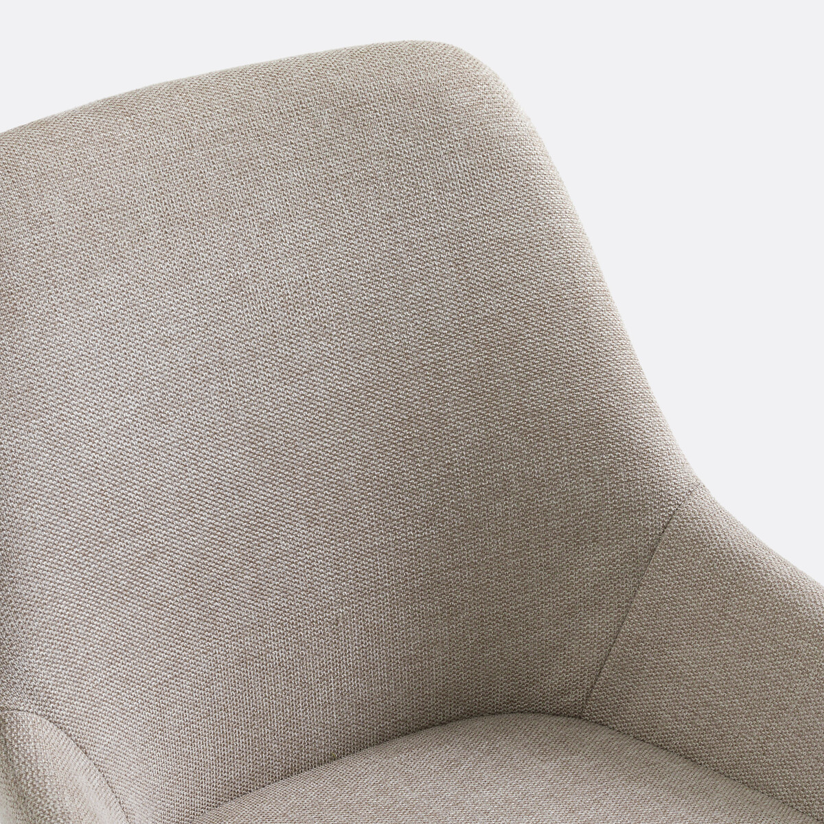 Silla de oficina con ruedas, Asting crudo, LA REDOUTE INTERIEURS