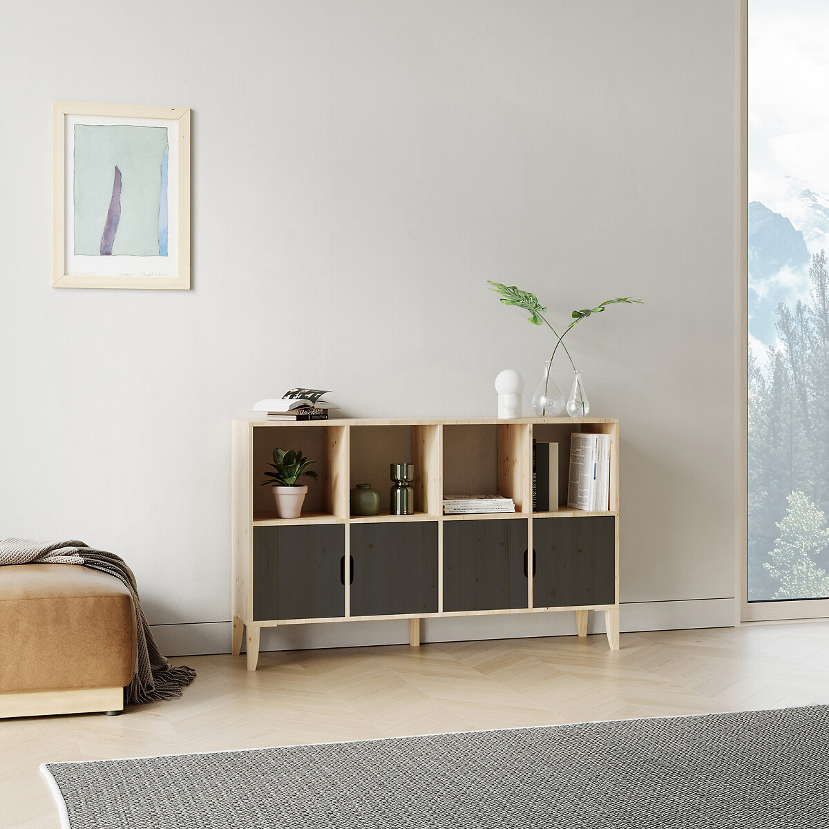 Shelf in massive wood - Germain 4X2 untreated pine, EUROPE & NATURE