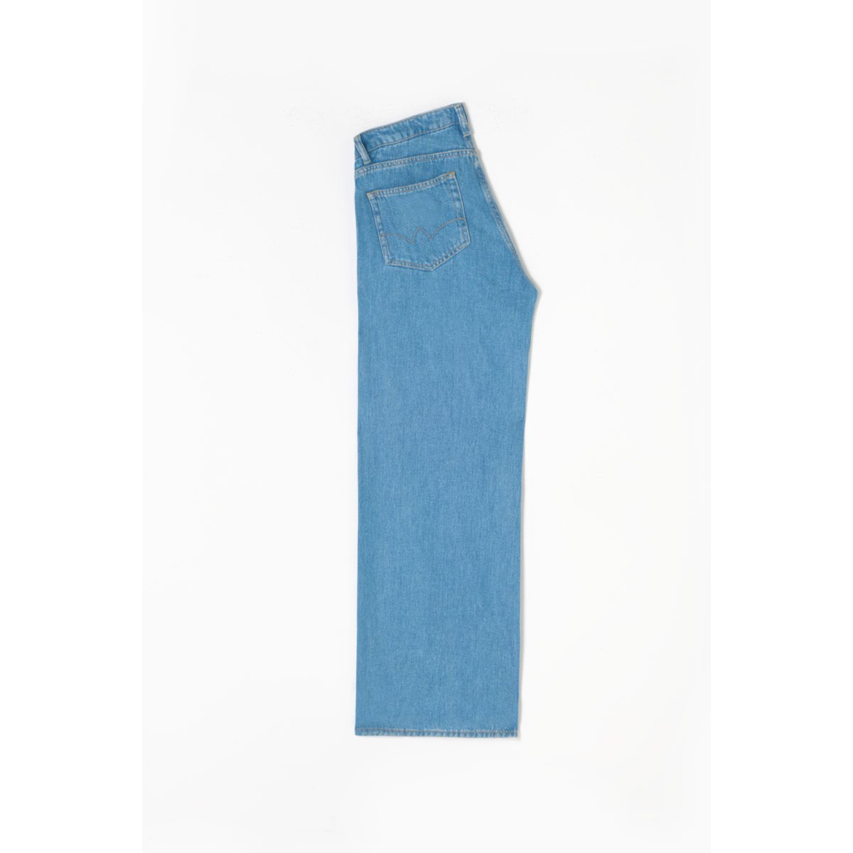 Jeans loose, large VICTORIA, longueur 34 blue, LE TEMPS DES CERISES