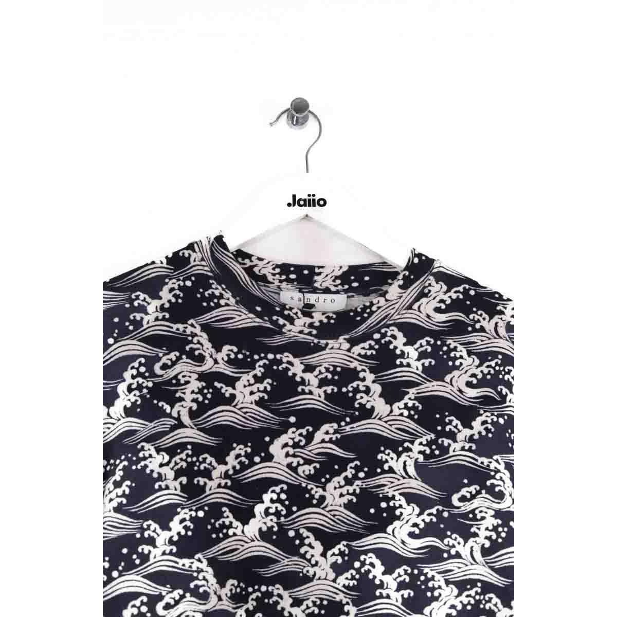 Sweatshirt - Très Bon État bleu, SANDRO