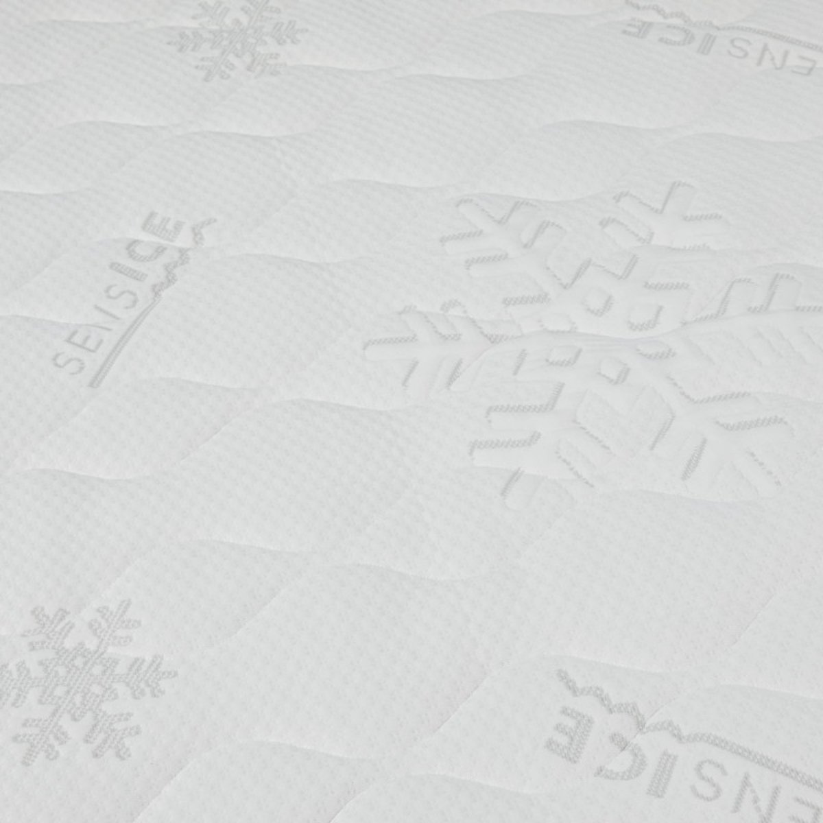 Surmatelas Mémoire de Forme Rafraîchissant Adulte blanc, LES MATELAS DE MORPHEE